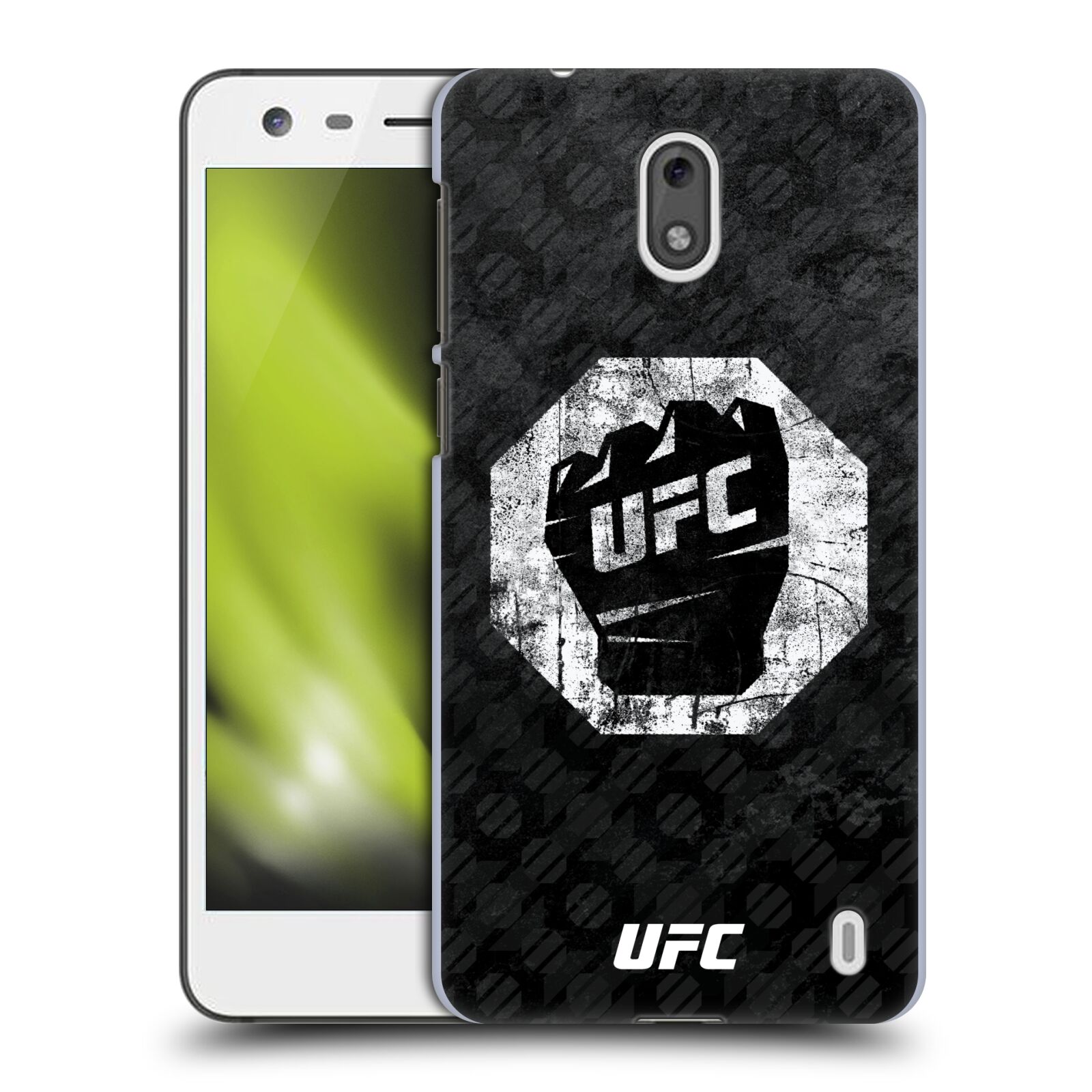 Obal na mobil Nokia 2 - HEAD CASE - UFC - Logo rukavice