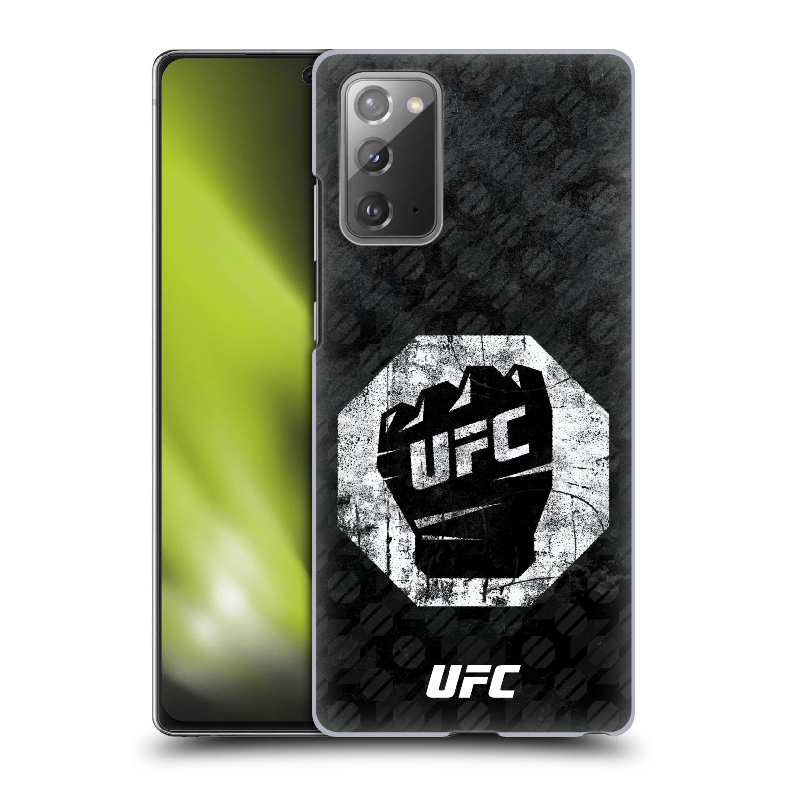 Obal na mobil Samsung Galaxy Note 20 - HEAD CASE - UFC - Logo rukavice