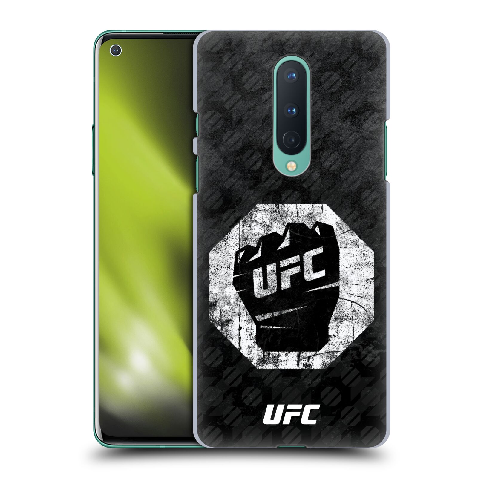 Obal na mobil OnePlus 8 5G - HEAD CASE - UFC - Logo rukavice