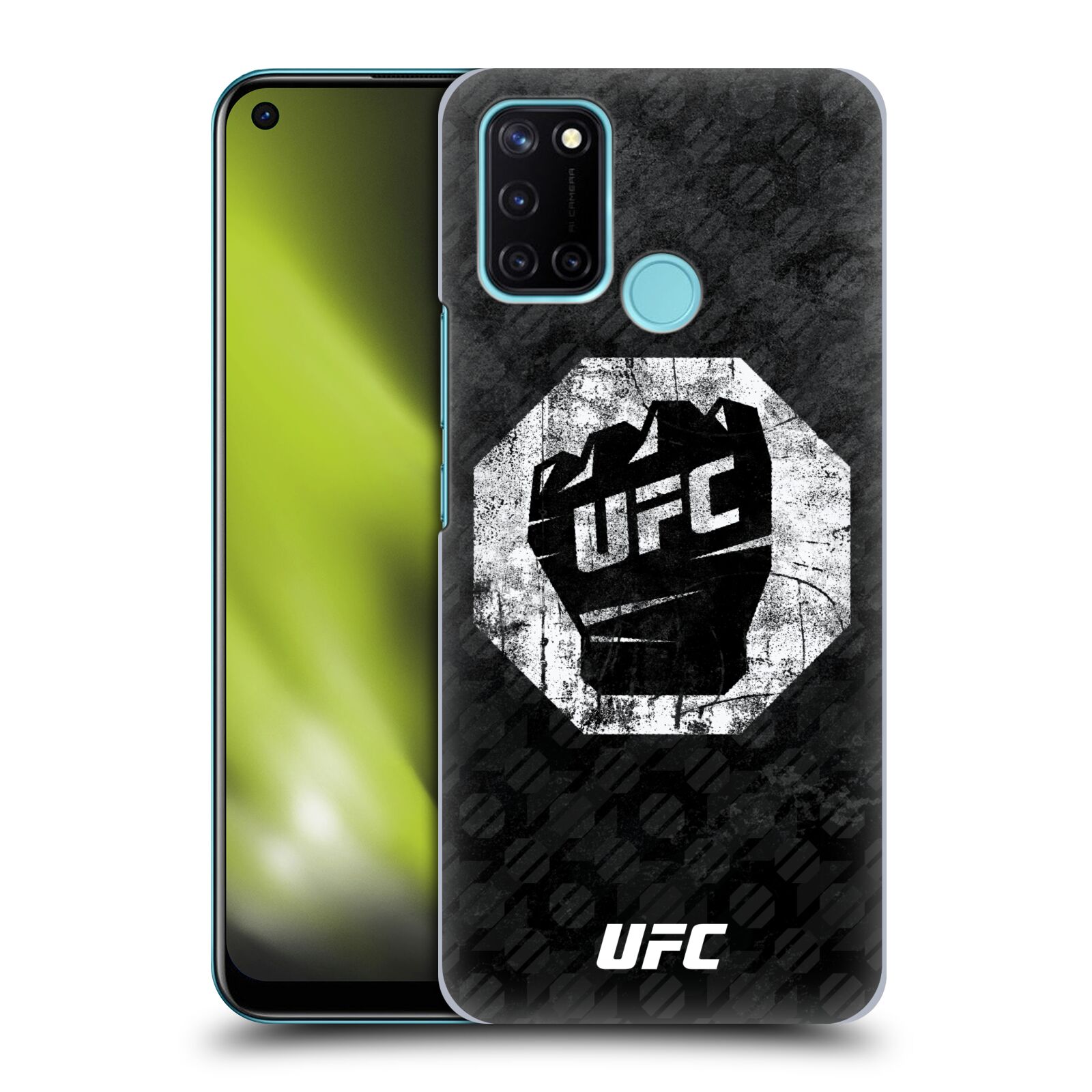 Obal na mobil Realme 7i / Realme C17 - HEAD CASE - UFC - Logo rukavice