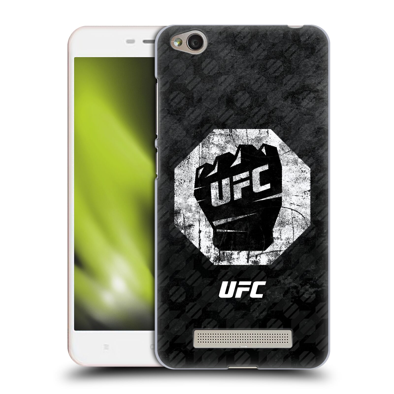 Obal na mobil Xiaomi Redmi 4a - HEAD CASE - UFC - Logo rukavice