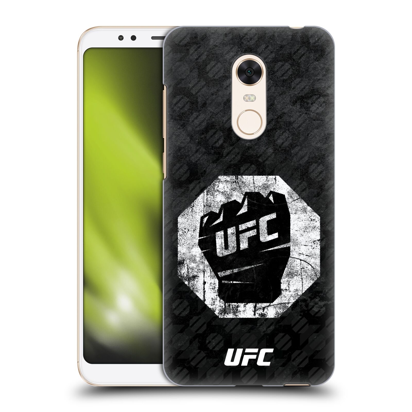 Obal na mobil Xiaomi Redmi 5 PLUS (REDMI 5+) - HEAD CASE - UFC - Logo rukavice