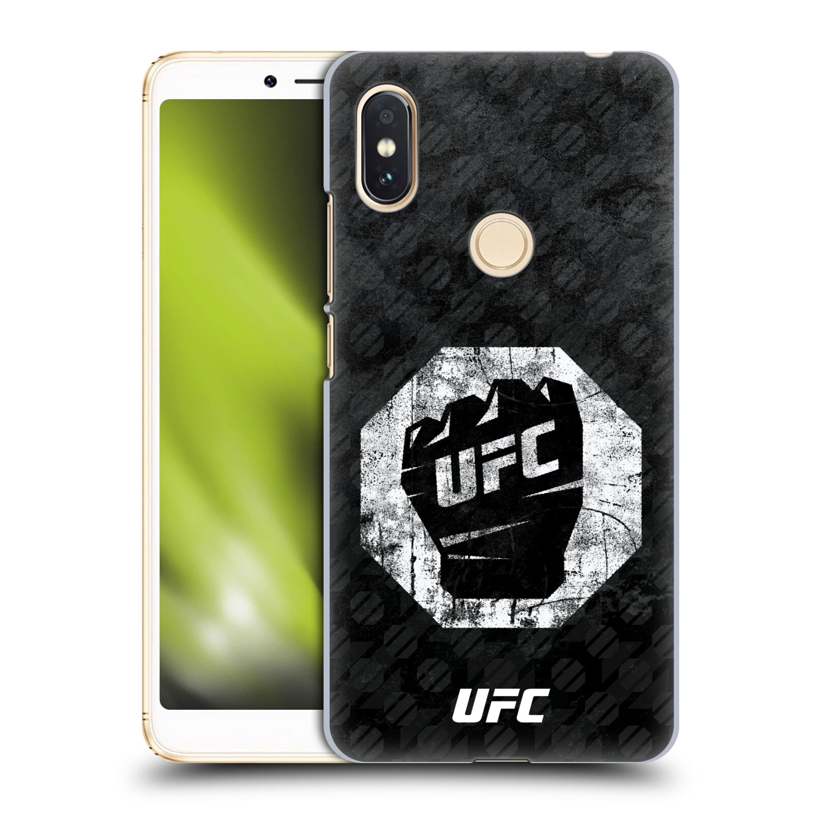 Obal na mobil Xiaomi Redmi S2 - HEAD CASE - UFC - Logo rukavice