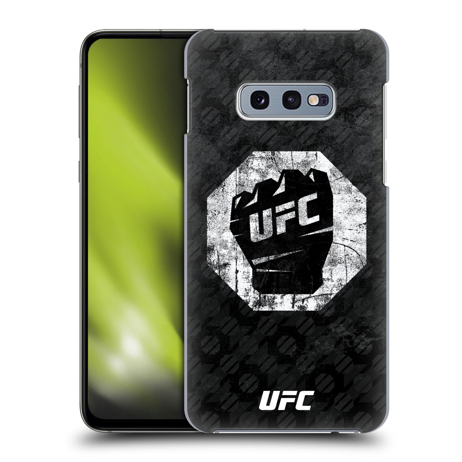 Obal na mobil Samsung Galaxy S10e - HEAD CASE - UFC - Logo rukavice