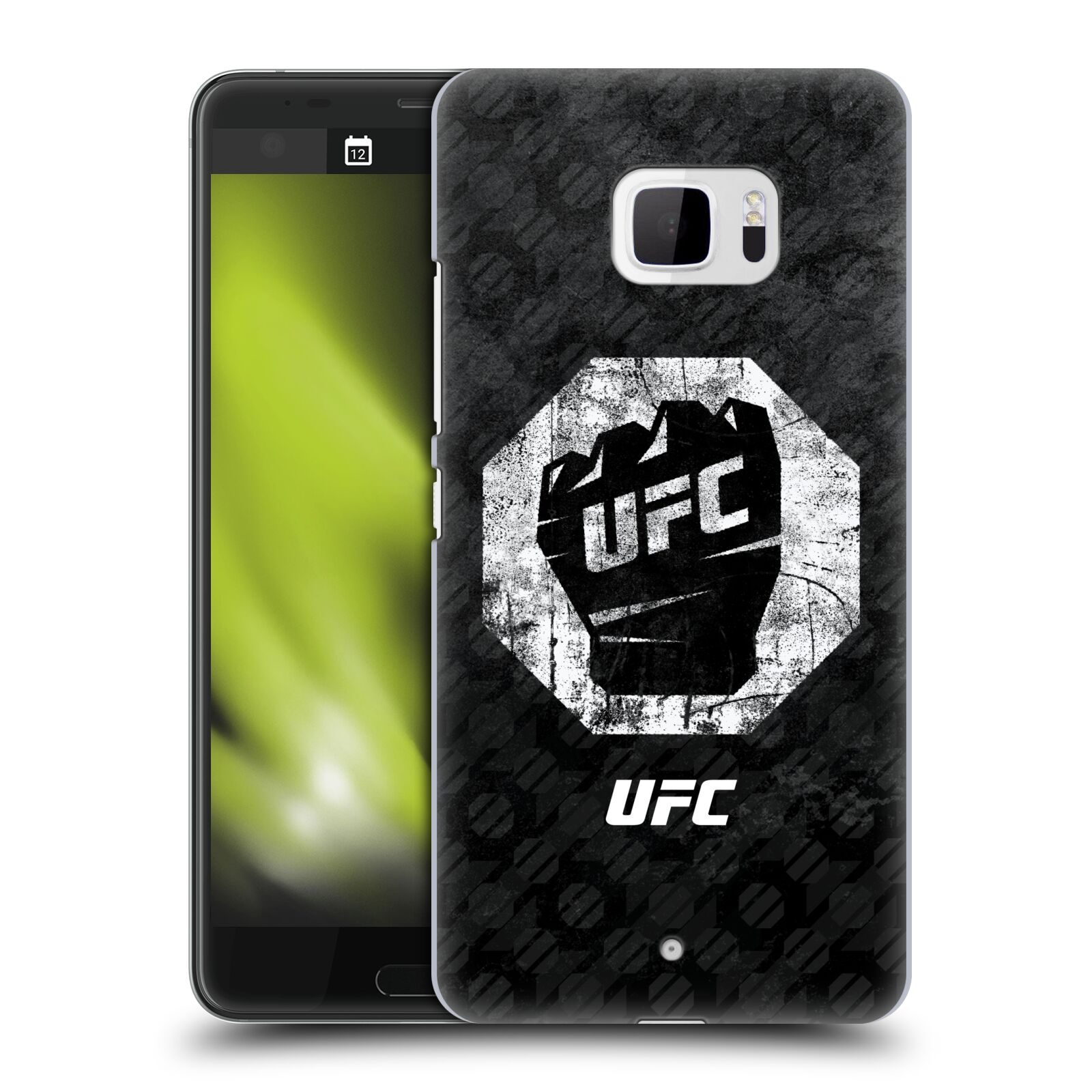 Obal na mobil HTC U Ultra - HEAD CASE - UFC - Logo rukavice
