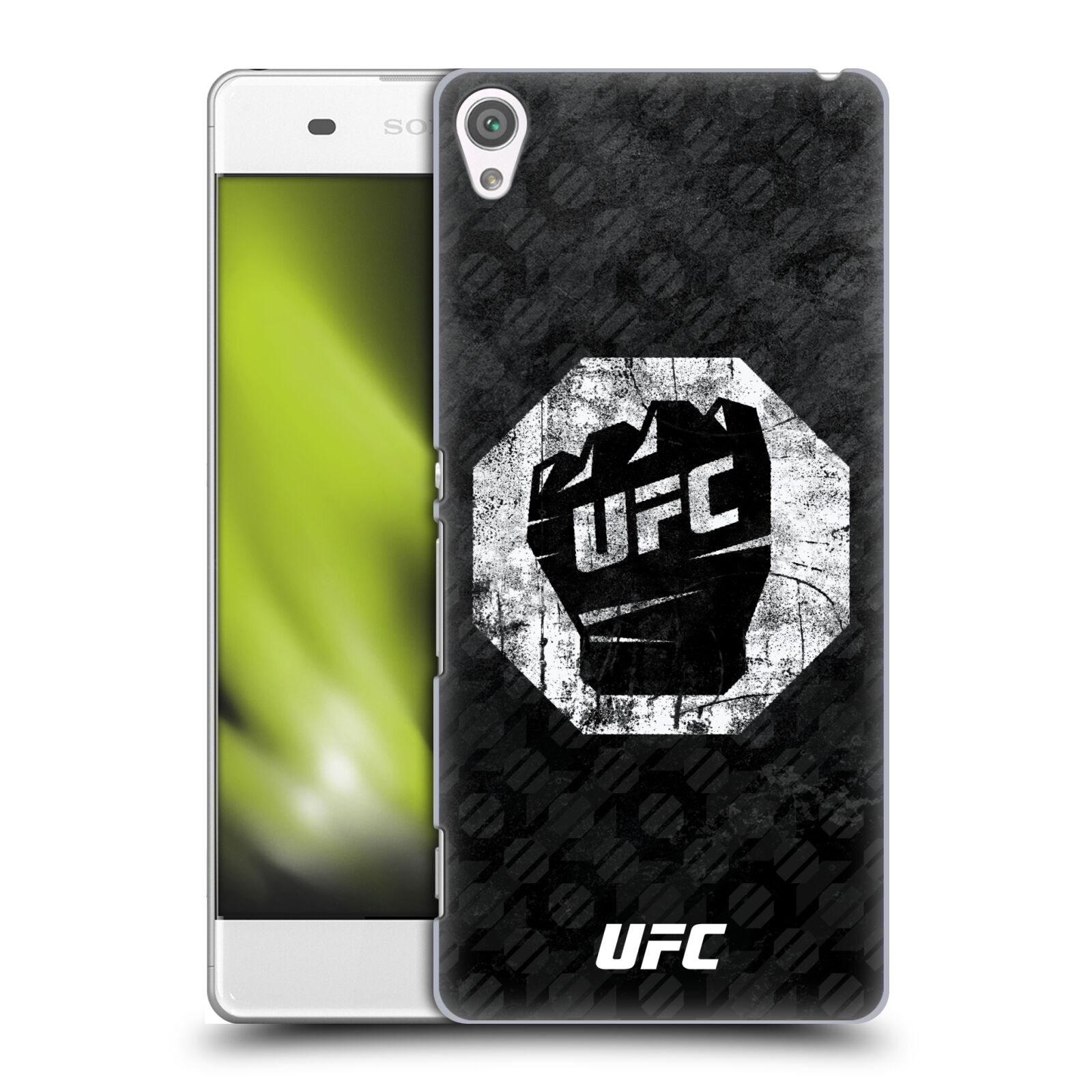 Obal na mobil Sony Xperia XA - HEAD CASE - UFC - Logo rukavice