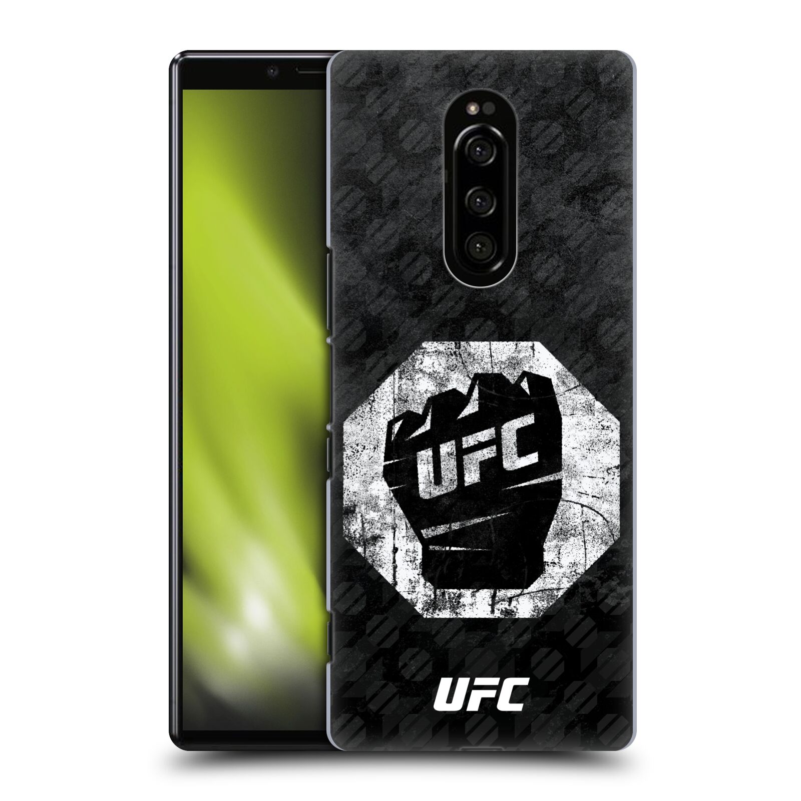 Obal na mobil Sony Xperia 1 - HEAD CASE - UFC - Logo rukavice
