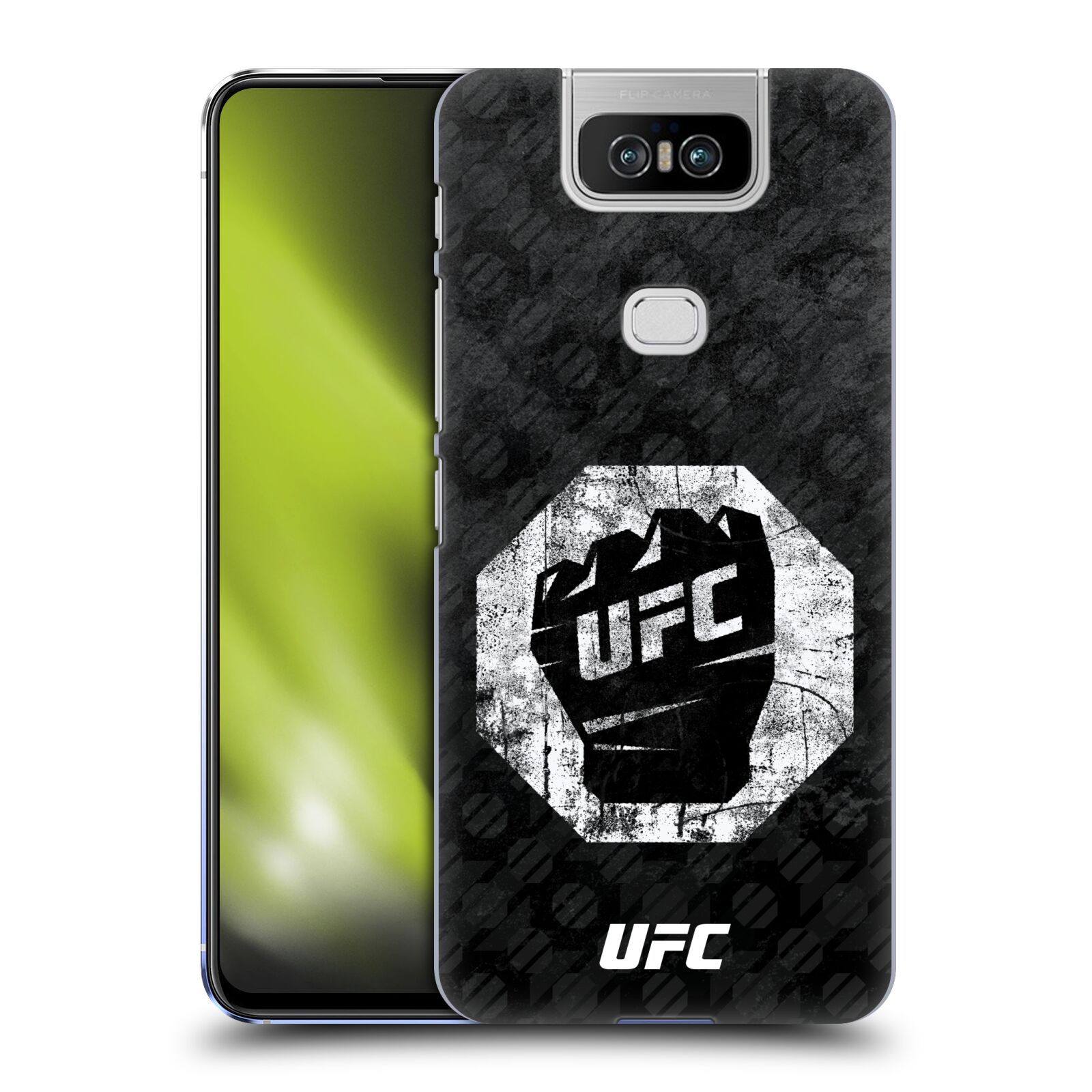 Obal na mobil ASUS Zenfone 6 ZS630KL - HEAD CASE - UFC - Logo rukavice