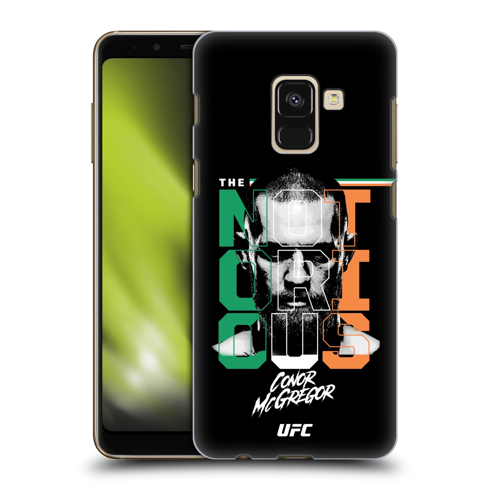 Obal na mobil Samsung Galaxy A8+ 2018, A8 PLUS 2018 - HEAD CASE - Conor McGregor UFC zápasník