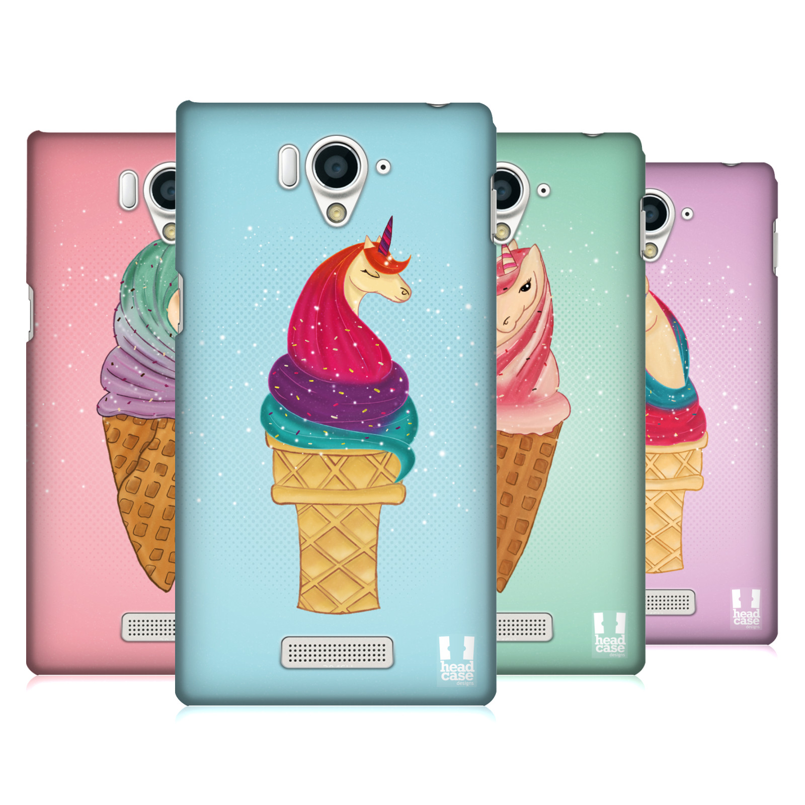 HEAD-CASE-DESIGNS-UNICONES-HARD-BACK-CASE-FOR-SHARP-PHONES