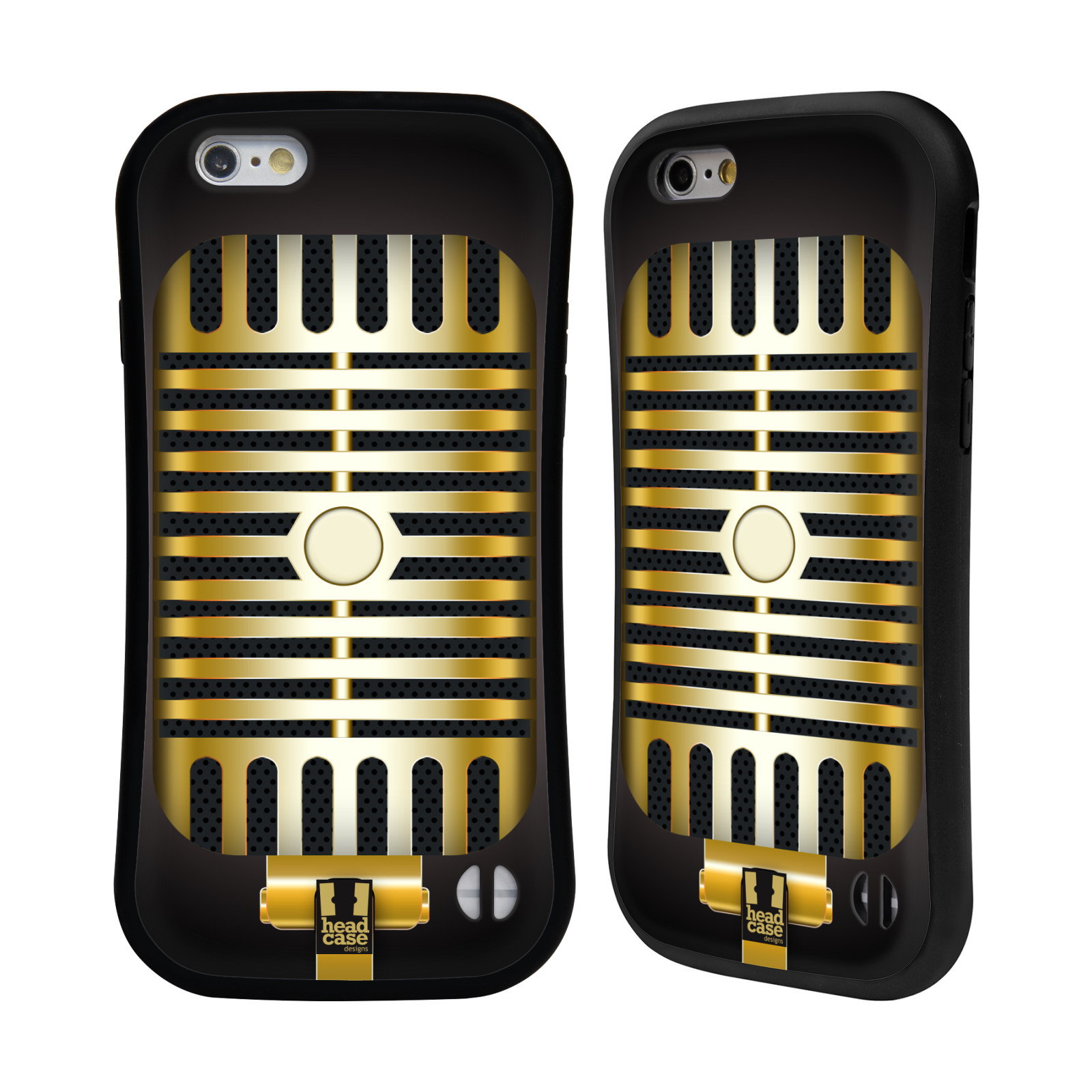 HEAD CASE DESIGNS VINTAGE MICROPHONE HYBRID CASE FOR APPLE & SAMSUNG PHONES eBay