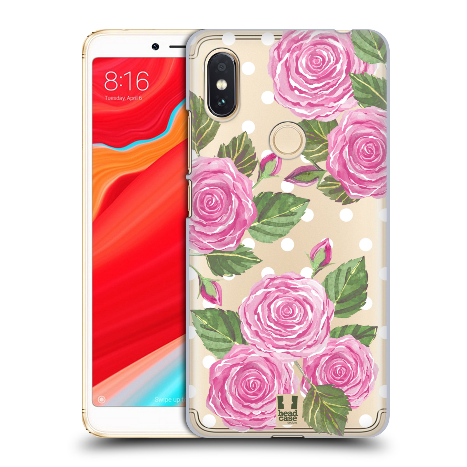 HEAD CASE plastový obal na mobil Xiaomi Redmi S2 Anglické růže růžová barva