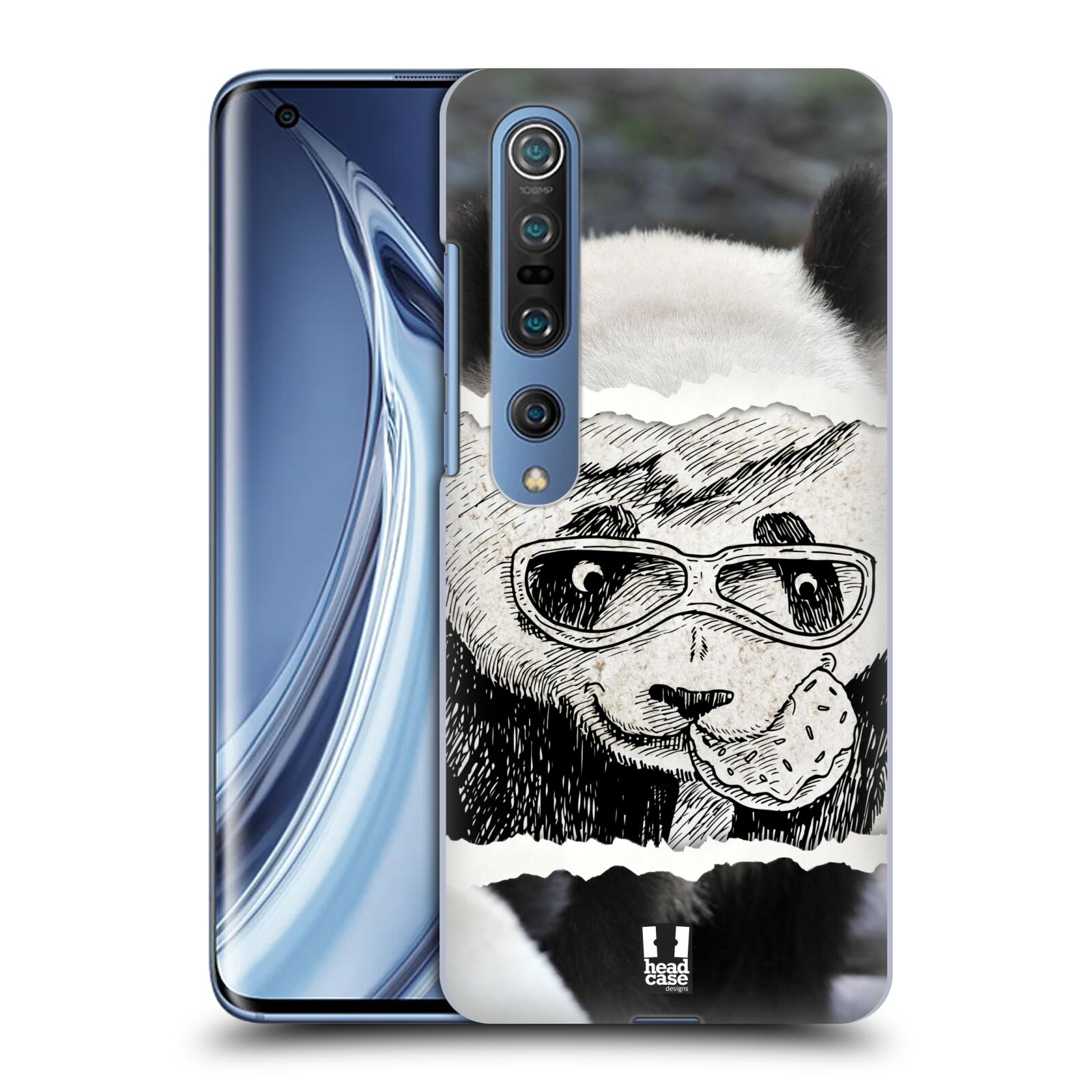 HEAD CASE plastový obal na mobil Xiaomi Mi 10 vzor zvířata koláž roztomilá panda