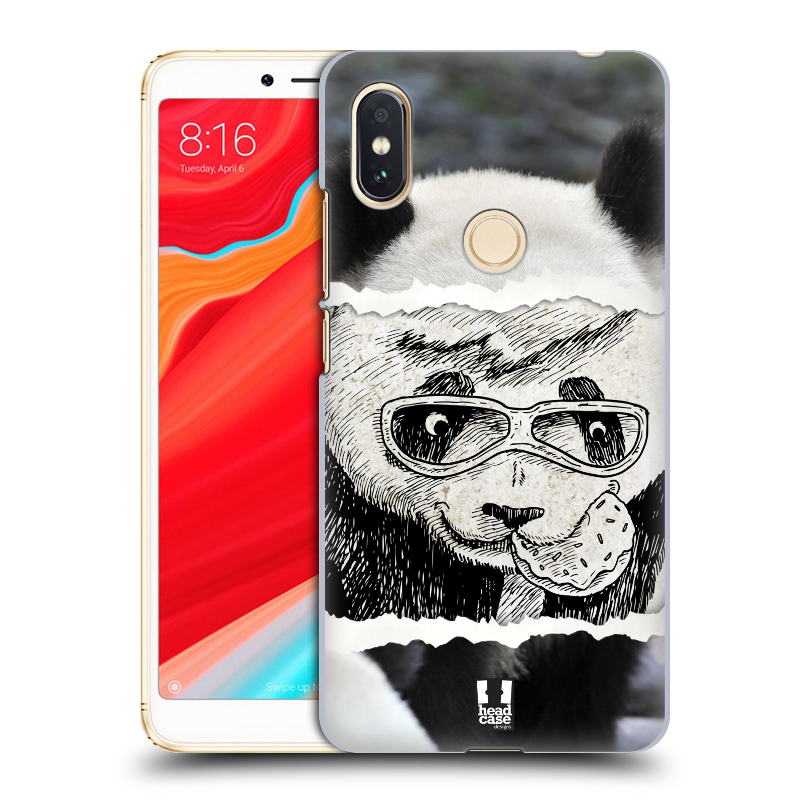 HEAD CASE plastový obal na mobil Xiaomi Redmi S2 vzor zvířata koláž roztomilá panda