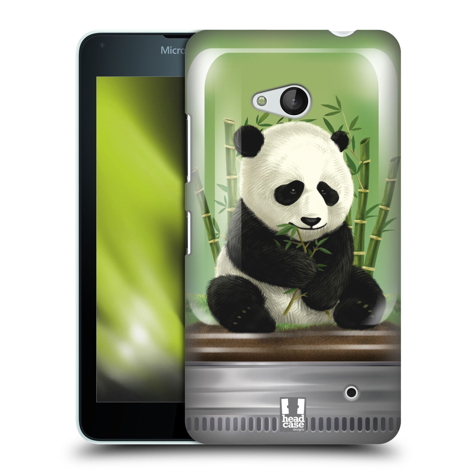 HEAD CASE plastový obal na mobil Nokia Lumia 640 vzor Zvířátka v těžítku panda