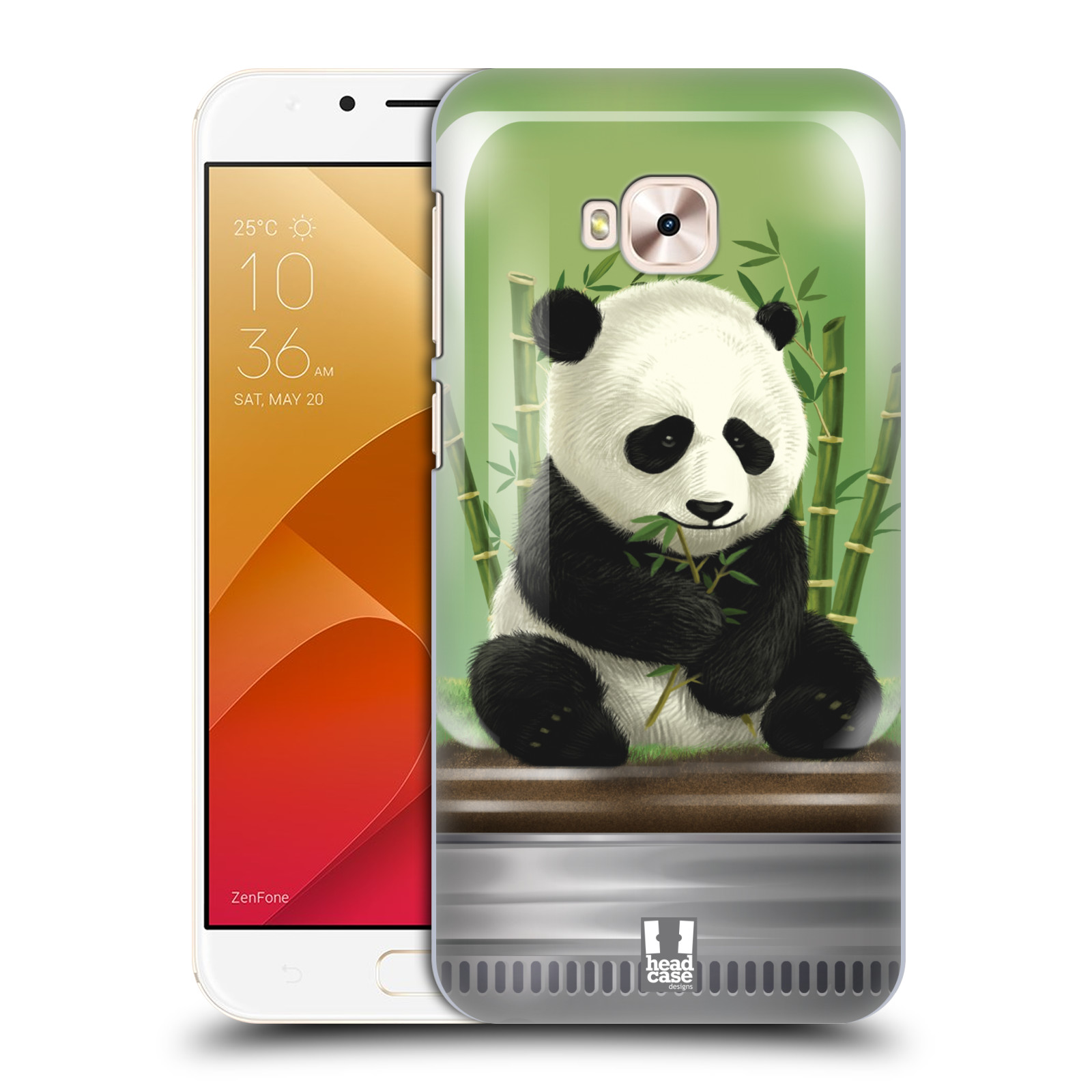 HEAD CASE plastový obal na mobil Asus Zenfone 4 Selfie Pro ZD552KL vzor Zvířátka v těžítku panda