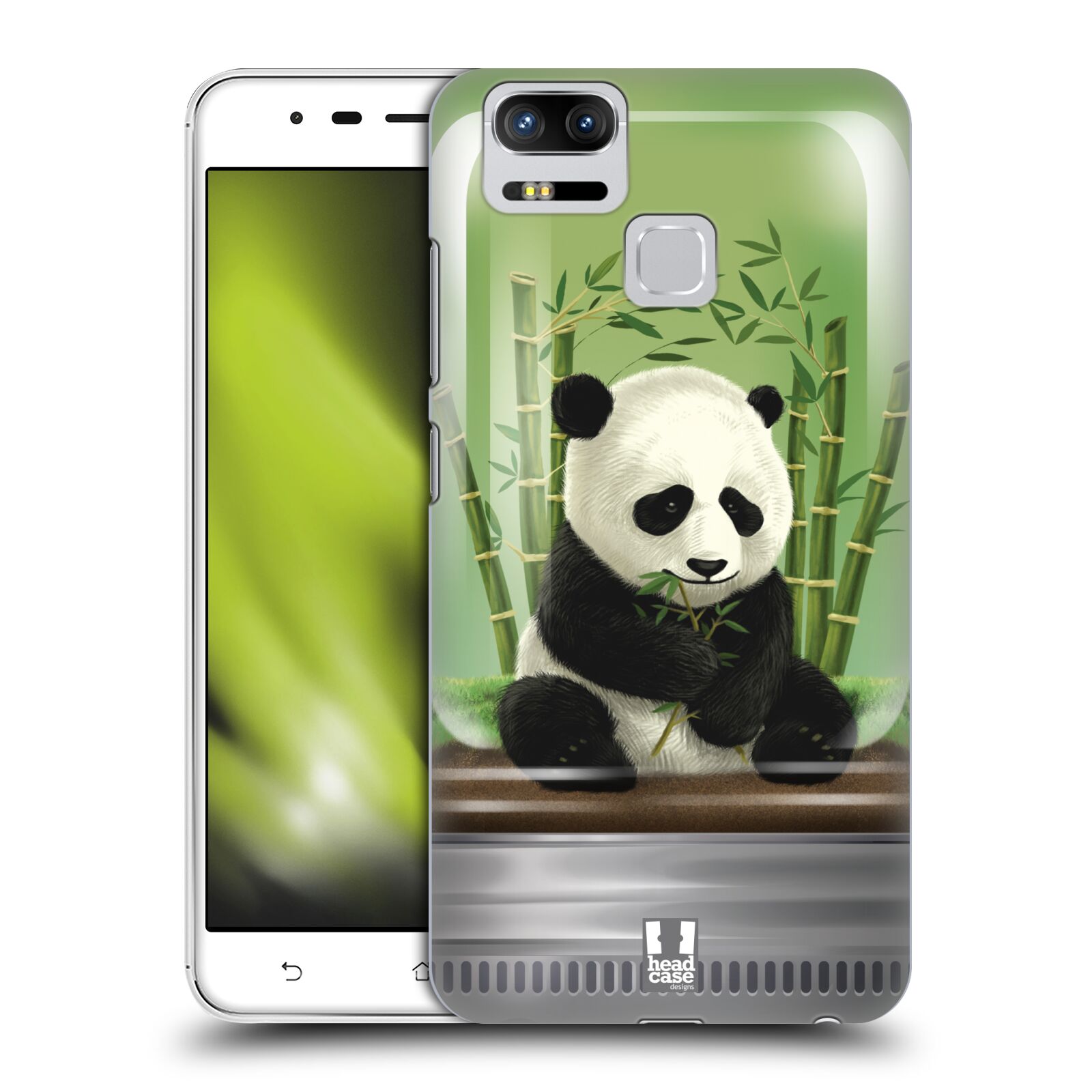 HEAD CASE plastový obal na mobil Asus Zenfone 3 Zoom ZE553KL vzor Zvířátka v těžítku panda