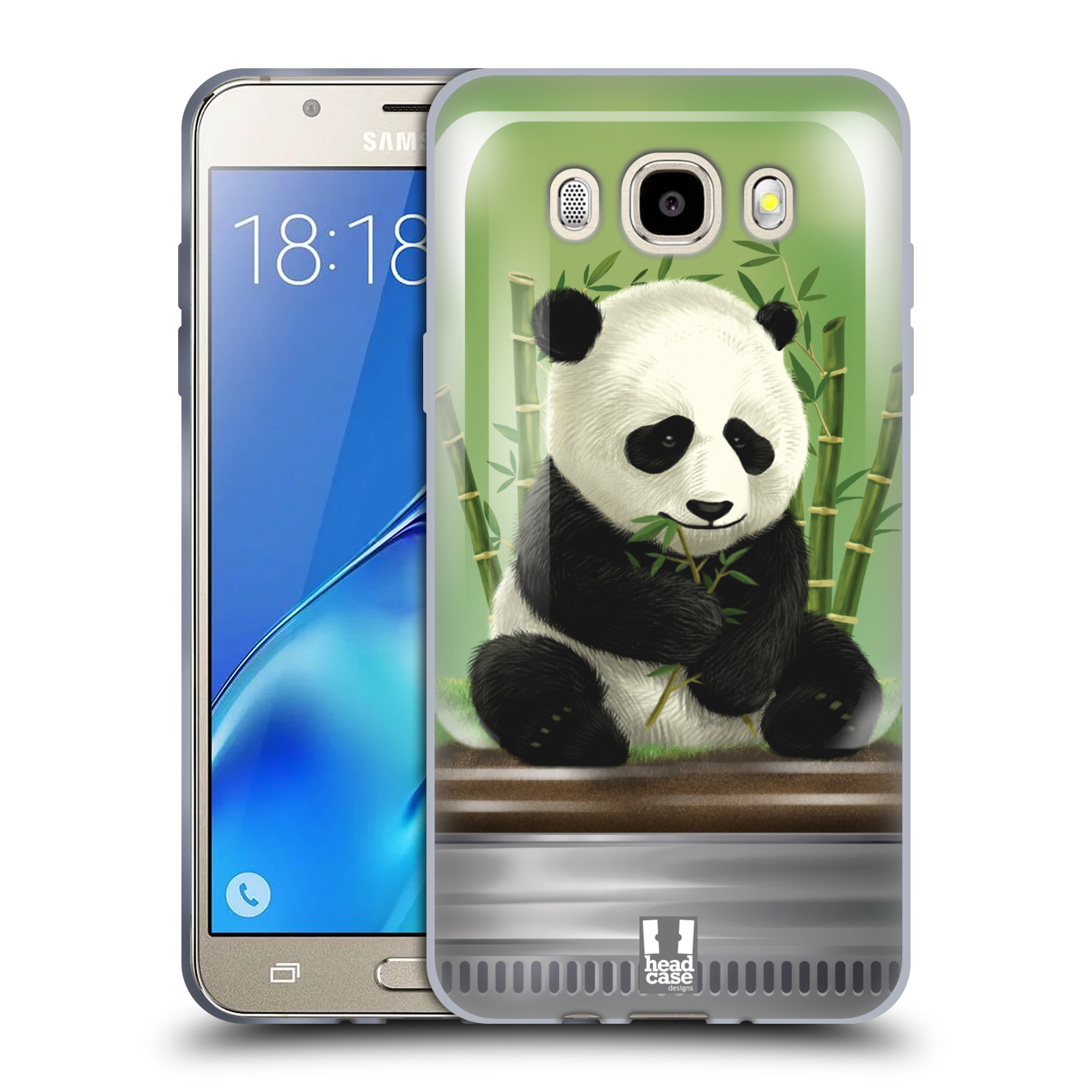 HEAD CASE silikonový obal, kryt na mobil Samsung Galaxy J5 2016, J510, J510F, (J510F DUAL SIM) vzor Zvířátka v těžítku panda
