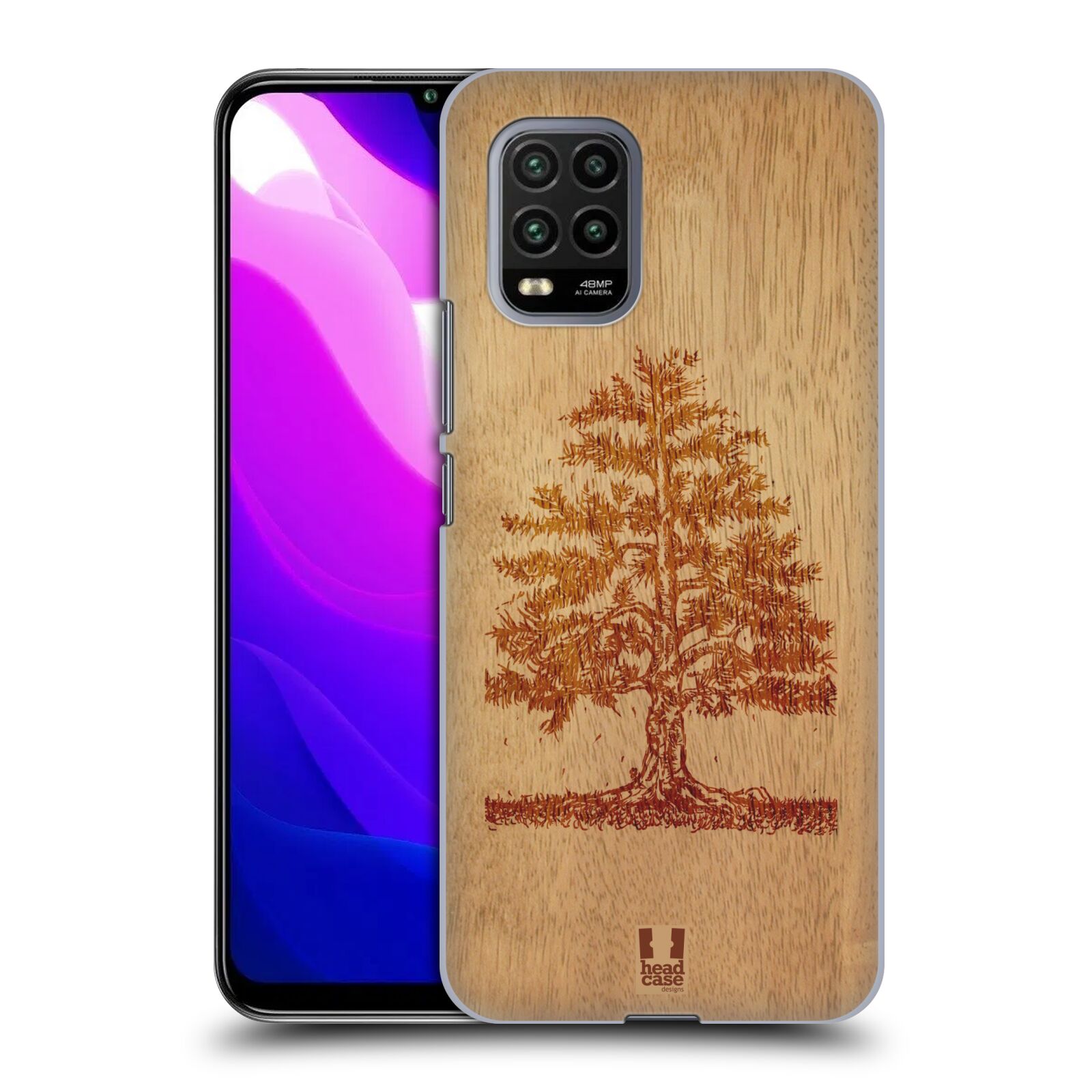 Zadní kryt, obal na mobil Xiaomi Mi 10 LITE vzor Dřevěné umění STROM