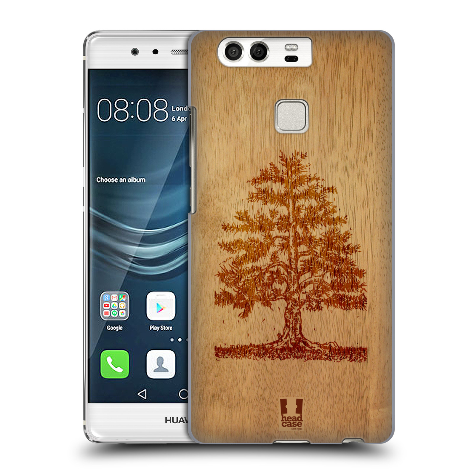 HEAD CASE plastový obal na mobil Huawei P9 / P9 DUAL SIM vzor Dřevěné umění STROM