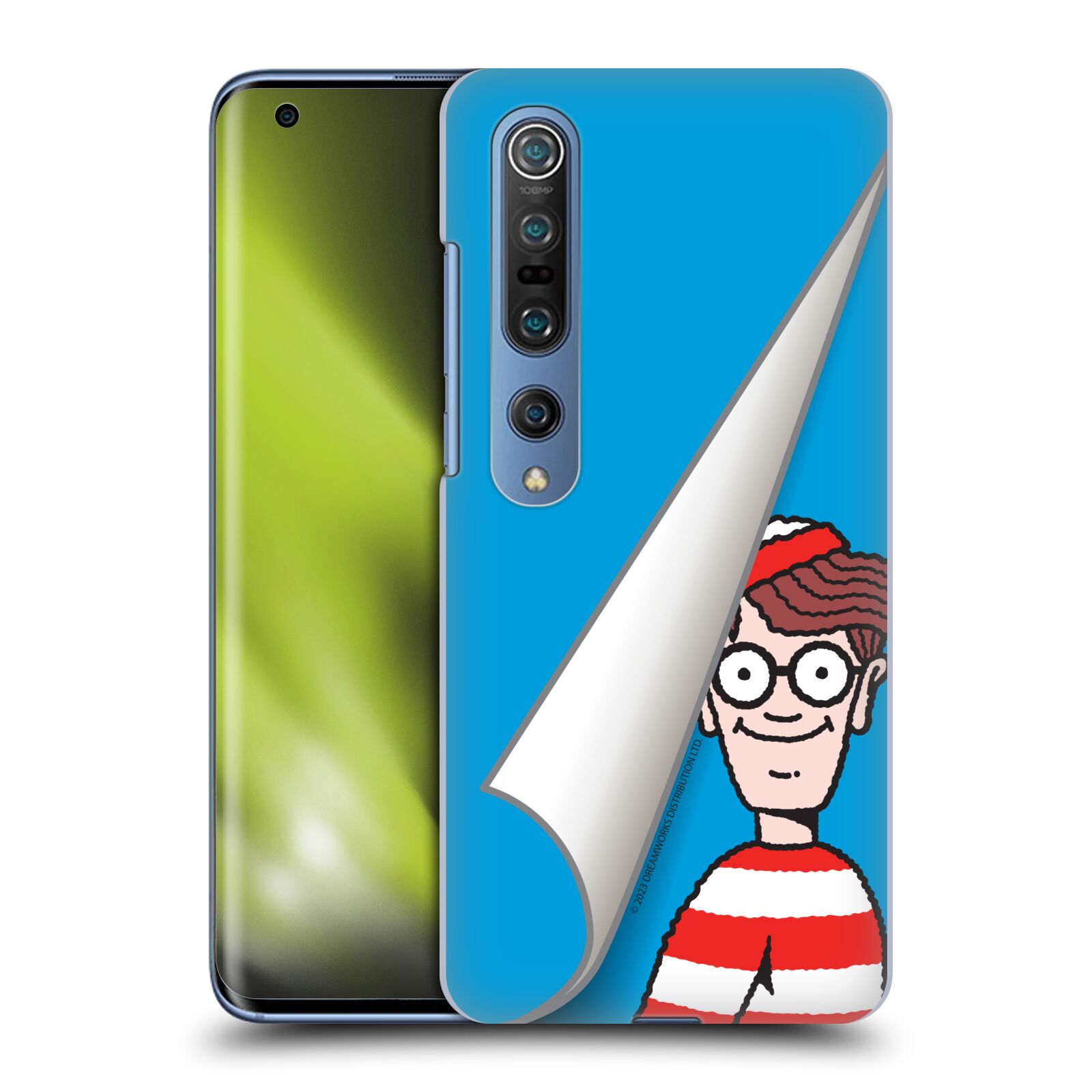 Obal na mobil Xiaomi  Mi 10 5G / Mi 10 5G PRO - HEAD CASE - Kde je Waldo - modré pozadí