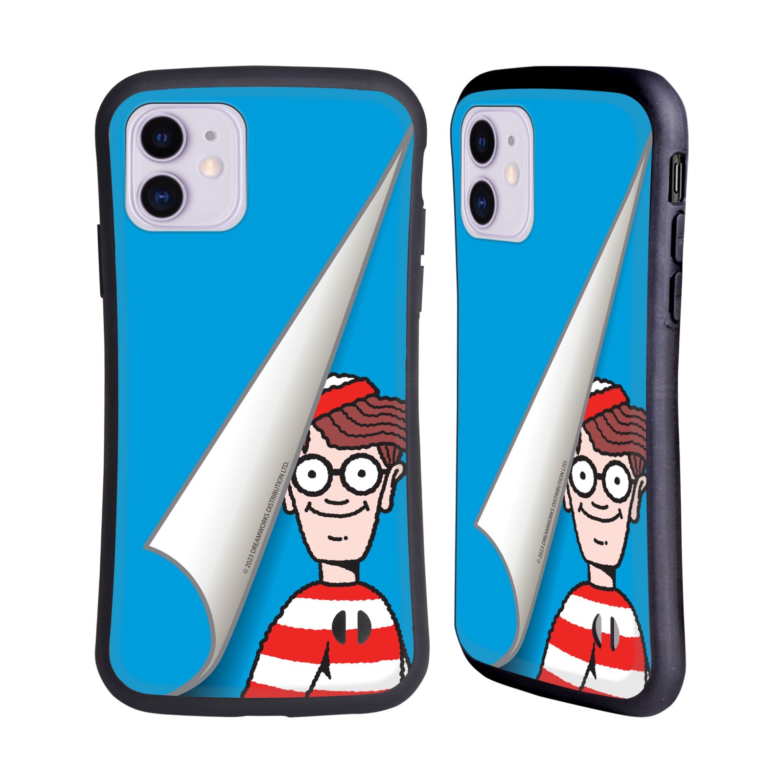 Odolný zadní obal pro mobil Apple Iphone 11 - HEAD CASE - Kde je Waldo - modré pozadí
