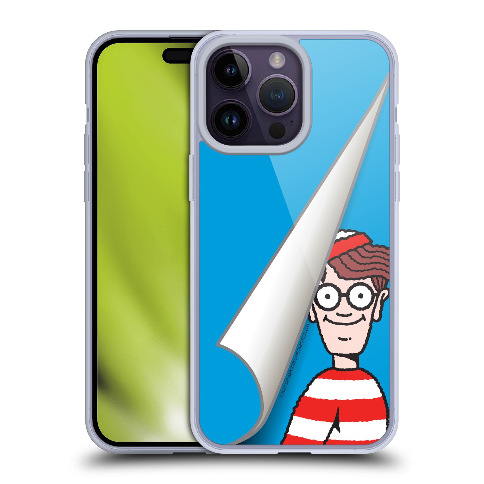 Obal na mobil Apple Iphone 14 PRO MAX - HEAD CASE - Kde je Waldo - modré pozadí