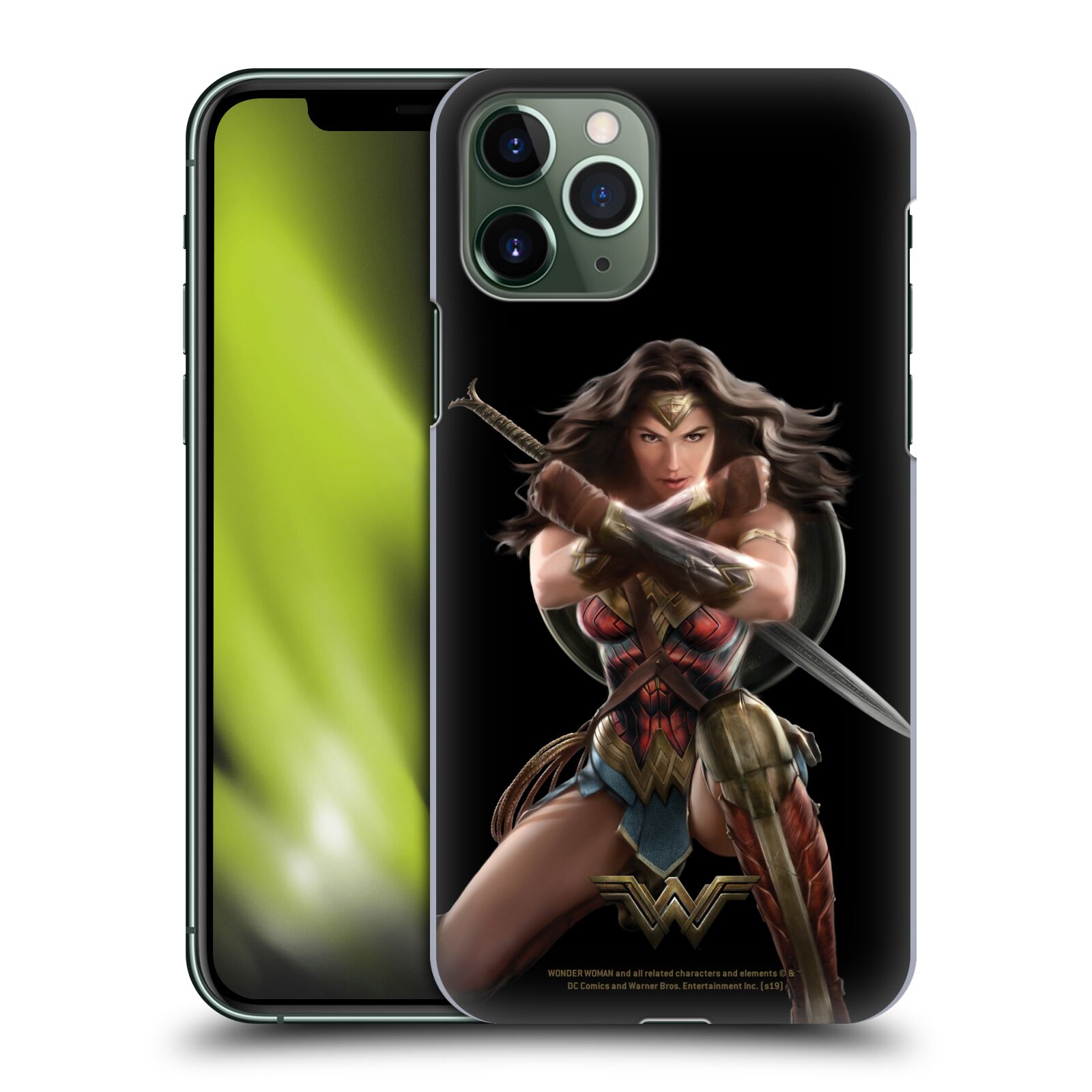 Zadní obal pro mobil Apple Iphone 11 PRO - HEAD CASE - Film - Wonder Woman - Bojový postoj
