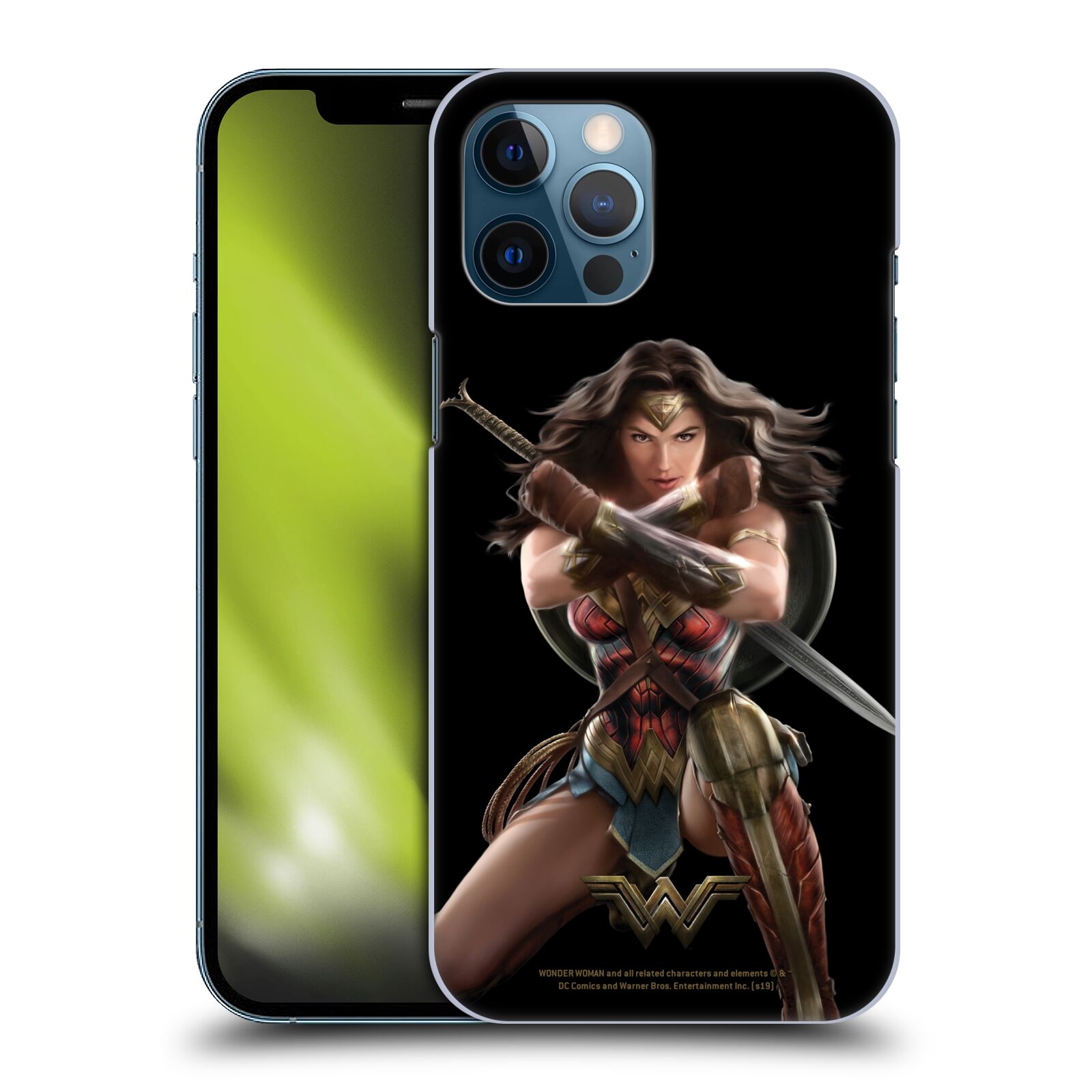 Zadní obal pro mobil Apple iPhone 12 PRO MAX - HEAD CASE - Film - Wonder Woman - Bojový postoj