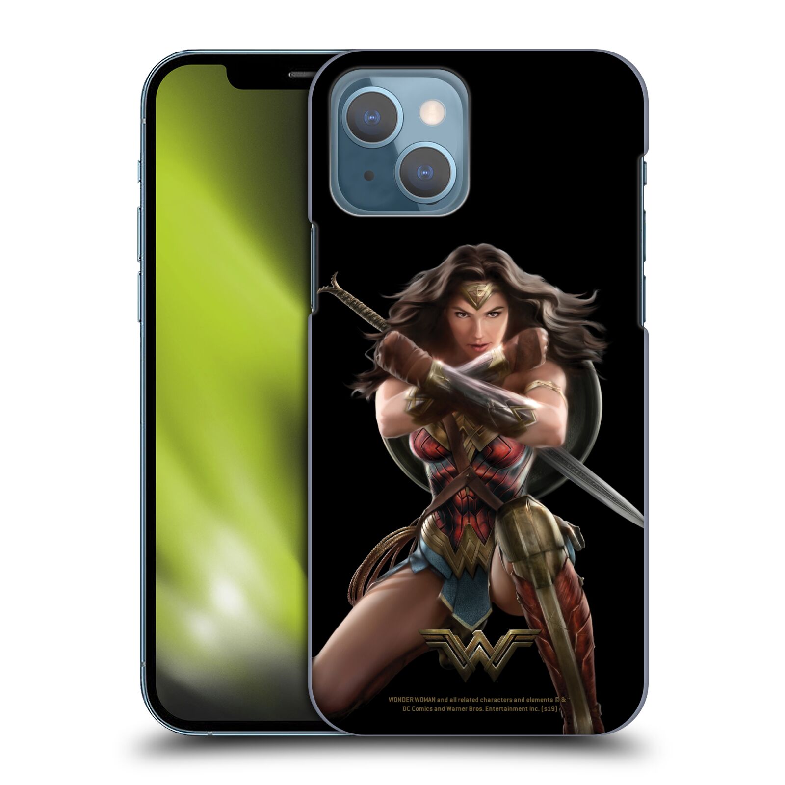 Zadní obal pro mobil Apple Iphone 13 - HEAD CASE - Film - Wonder Woman - Bojový postoj