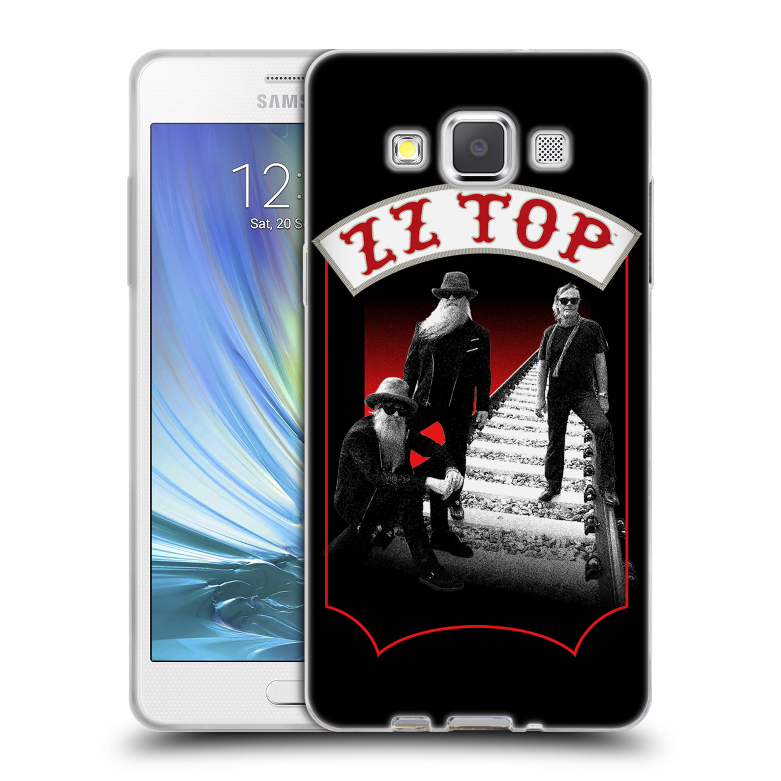HEAD CASE silikonový obal na mobil Samsung Galaxy A5 (A500) ZZ Top koleje zpěváci