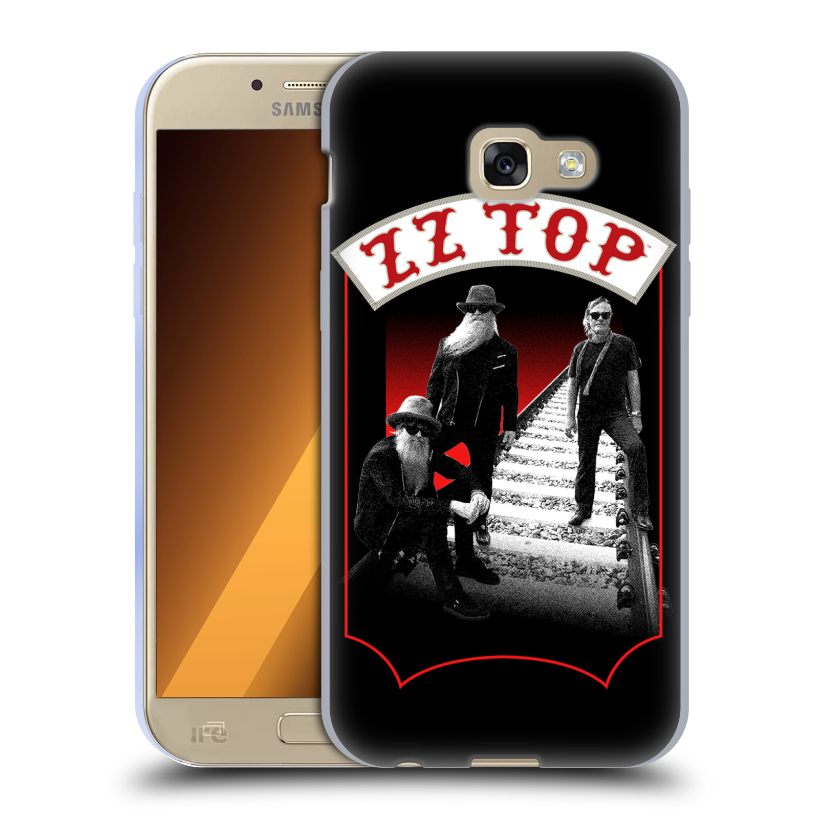 HEAD CASE silikonový obal na mobil Samsung Galaxy A5 2017 (A520) ZZ Top koleje zpěváci