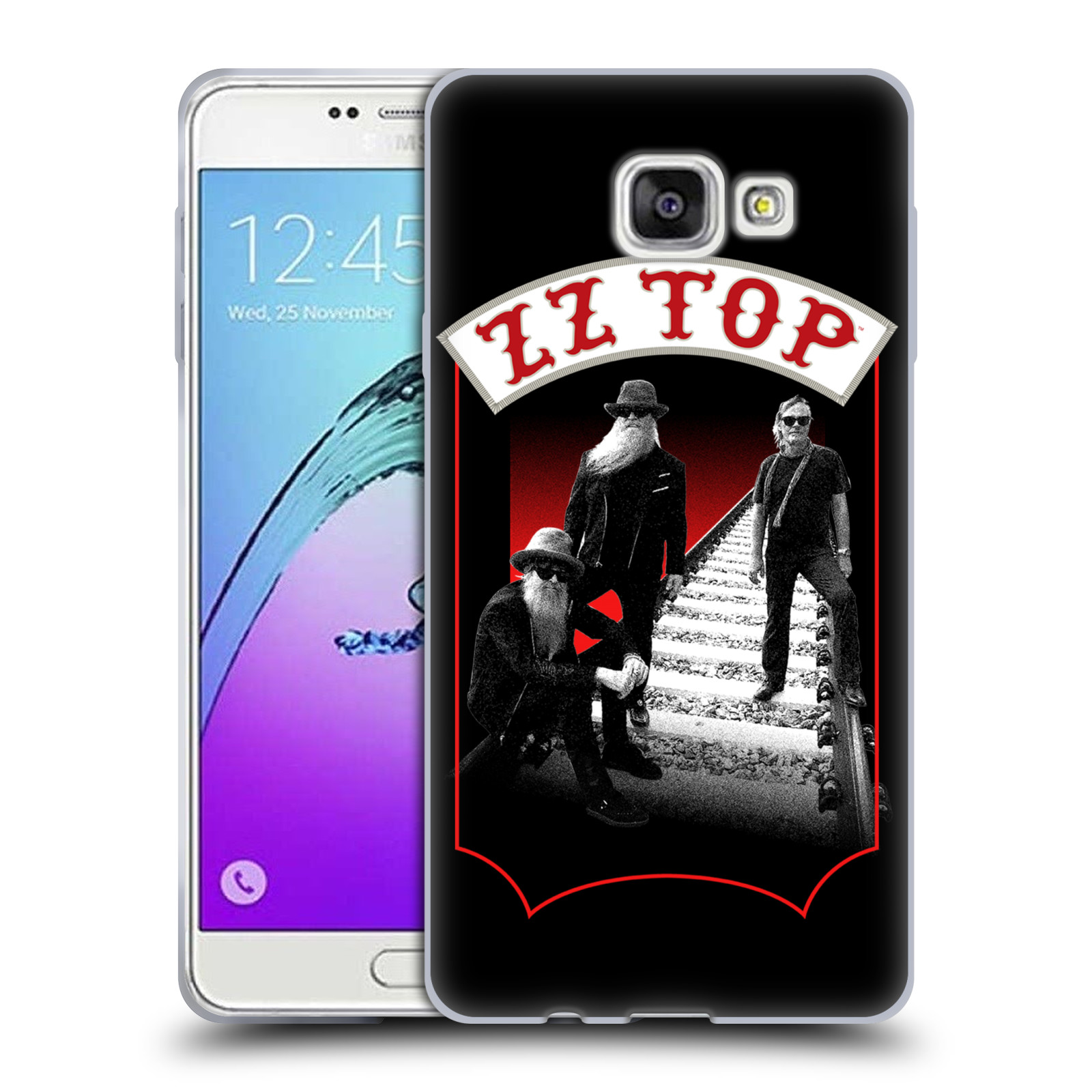 HEAD CASE silikonový obal na mobil Samsung Galaxy A7 2017 (A720) ZZ Top koleje zpěváci