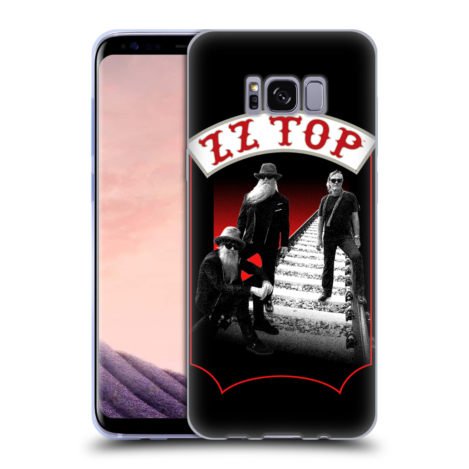 HEAD CASE silikonový obal na mobil Samsung Galaxy S8 ZZ Top koleje zpěváci