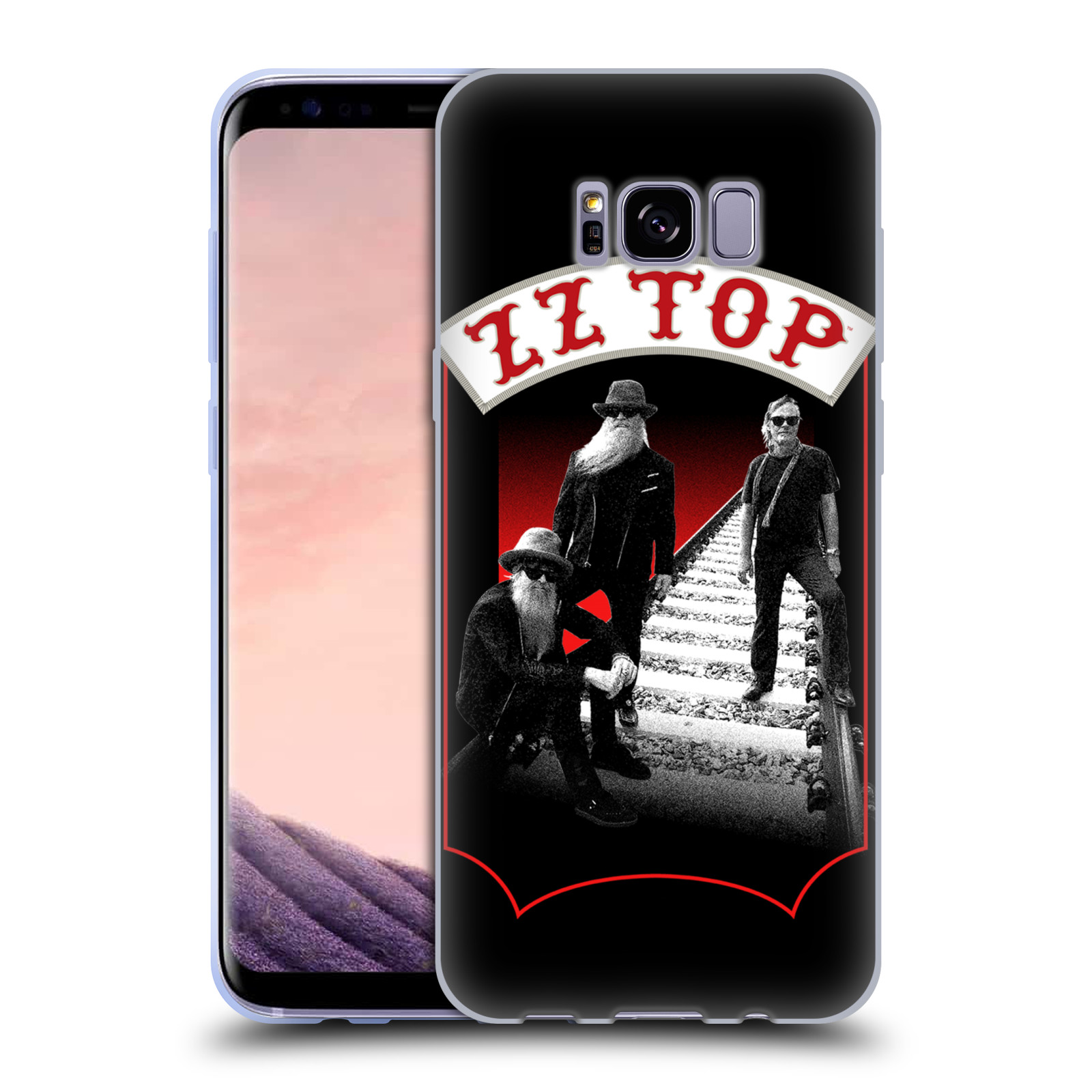 HEAD CASE silikonový obal na mobil Samsung Galaxy S8 PLUS ZZ Top koleje zpěváci