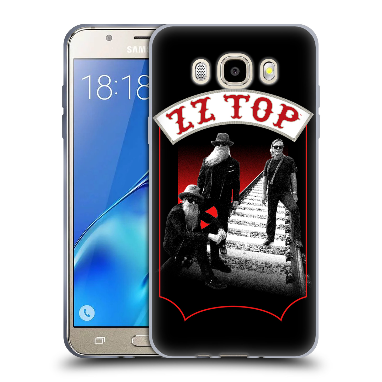 HEAD CASE silikonový obal na mobil Samsung Galaxy J5 2016 (J510) ZZ Top koleje zpěváci
