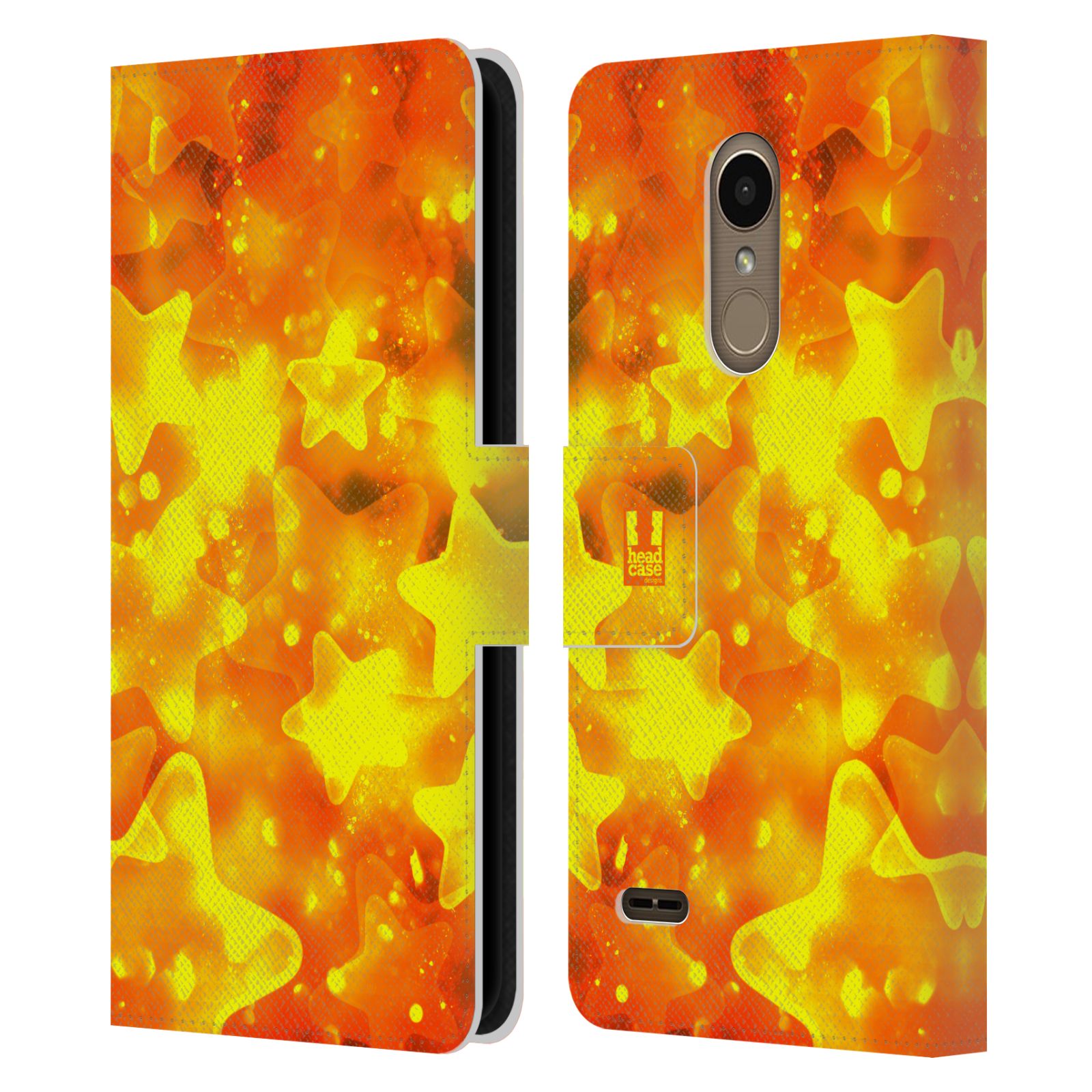 CUSTODIA A LIBRO HEAD CASE DESIGNS BOKEH EDIZIONE NATALE IN PELLE PER TELEFONI LG 1 - Foto 7 di 7