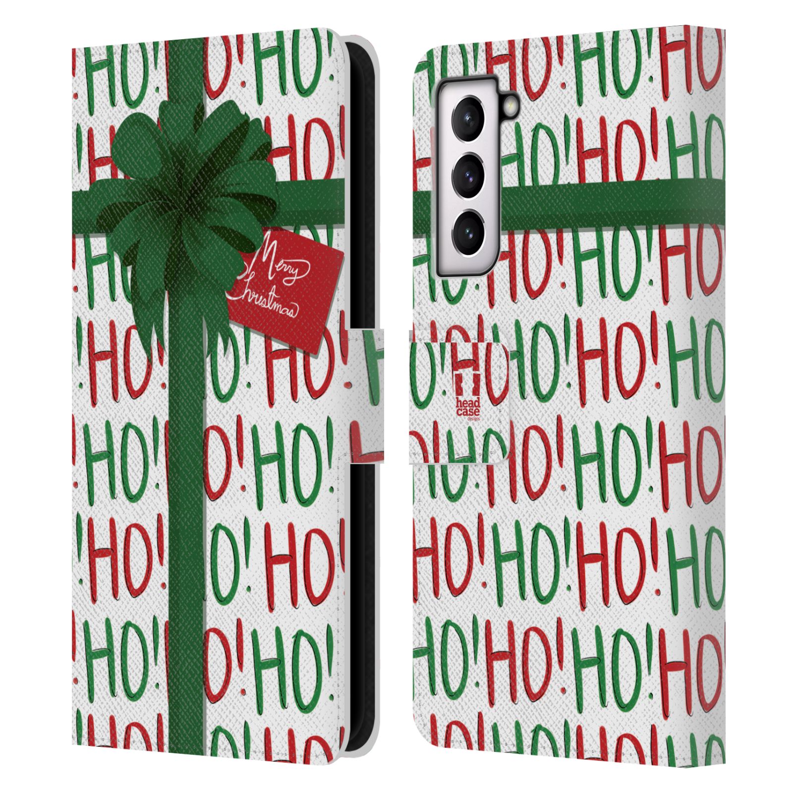 FUNDA BILLETERA HEAD CASE DESIGNS CON DIBUJO DE NAVIDAD LIBRO DE CUERO PARA TELÉFONOS SAMSUNG 4 - Imagen 10 de 12