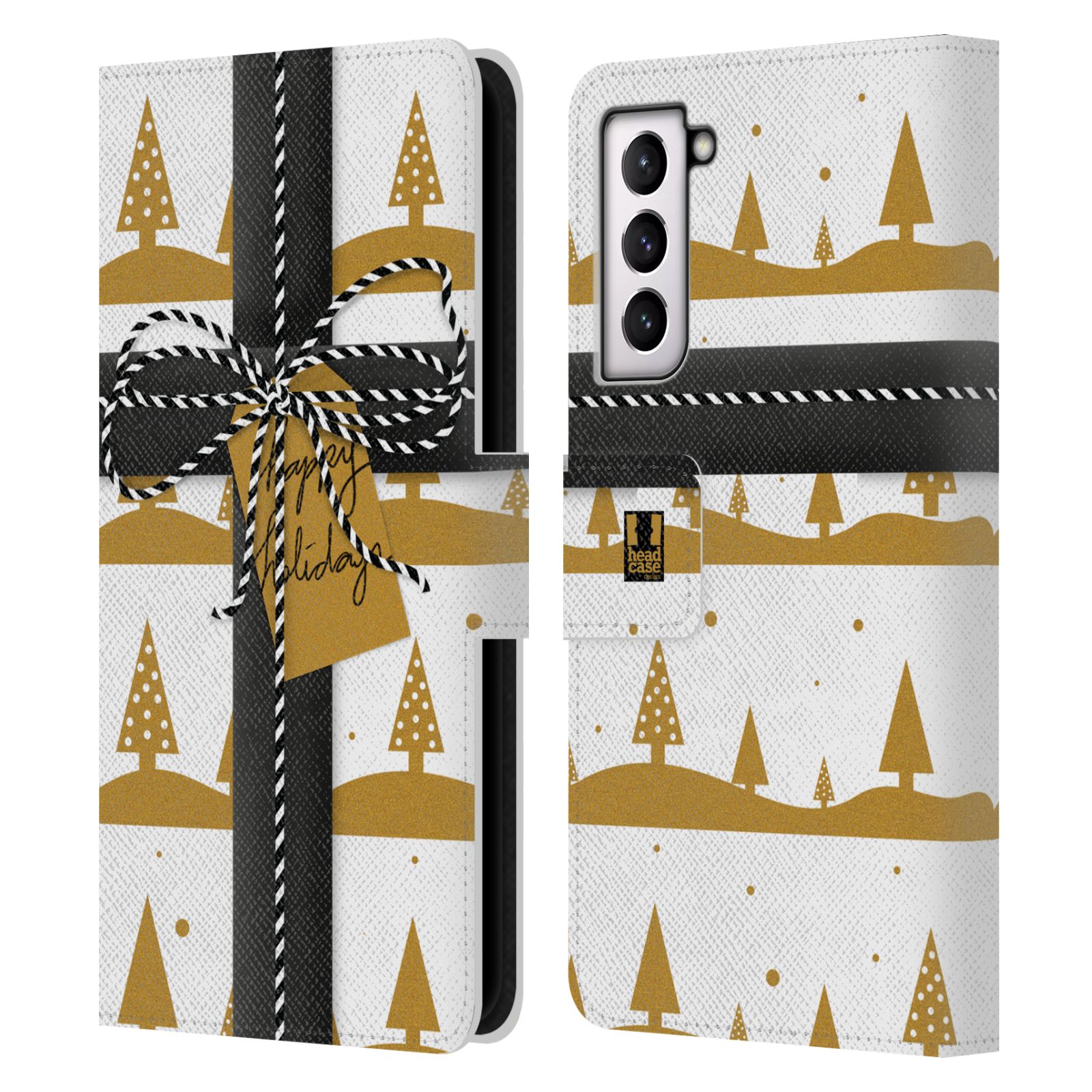 FUNDA BILLETERA HEAD CASE DESIGNS CON DIBUJO DE NAVIDAD LIBRO DE CUERO PARA TELÉFONOS SAMSUNG 4 - Imagen 12 de 12
