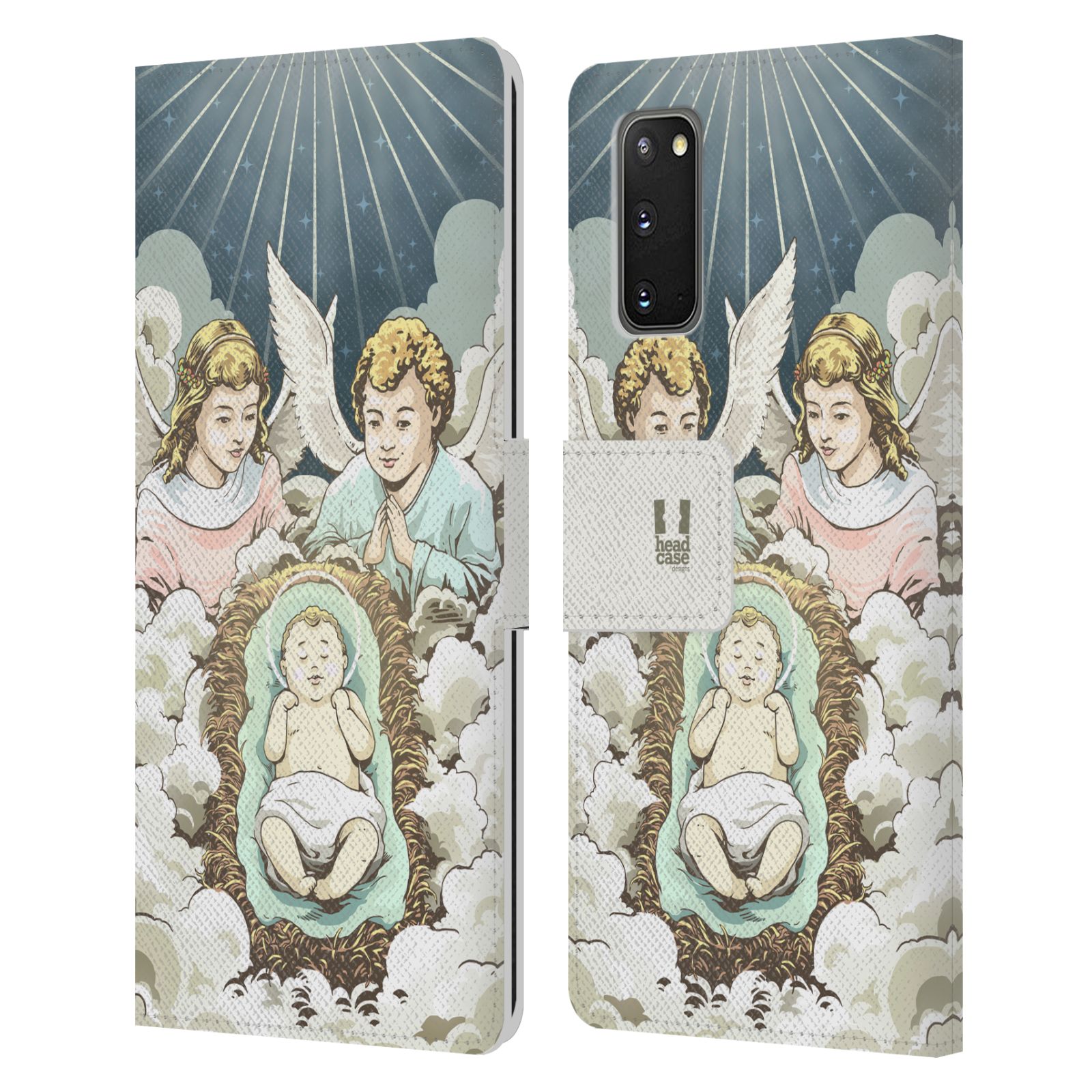 HEAD CASE DESIGNS NATIVITÉ ÉTUI COQUE DE LIVRE EN CUIR POUR SAMSUNG TÉLÉPHONES 1 - Photo 7 sur 9