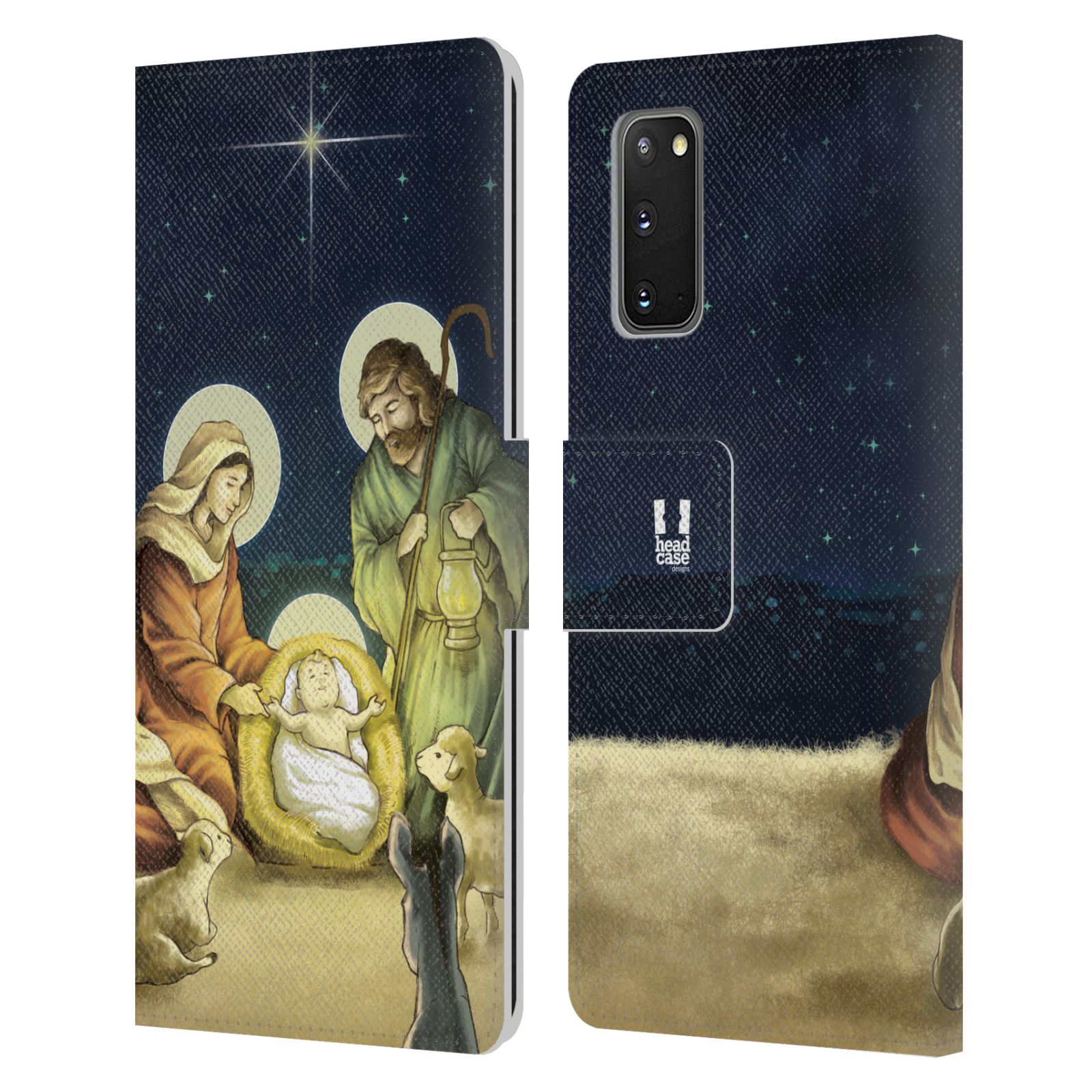 HEAD CASE DESIGNS NATIVITÉ ÉTUI COQUE DE LIVRE EN CUIR POUR SAMSUNG TÉLÉPHONES 1 - Photo 8 sur 9