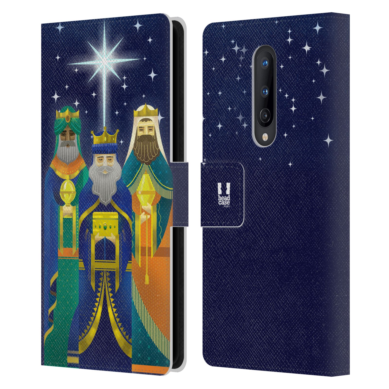HEAD CASE DESIGNS CHRISTMAS NATIVITY LEATHER BOOK WALLET CASE FOR ONEPLUS PHONES - Picture 9 of 9