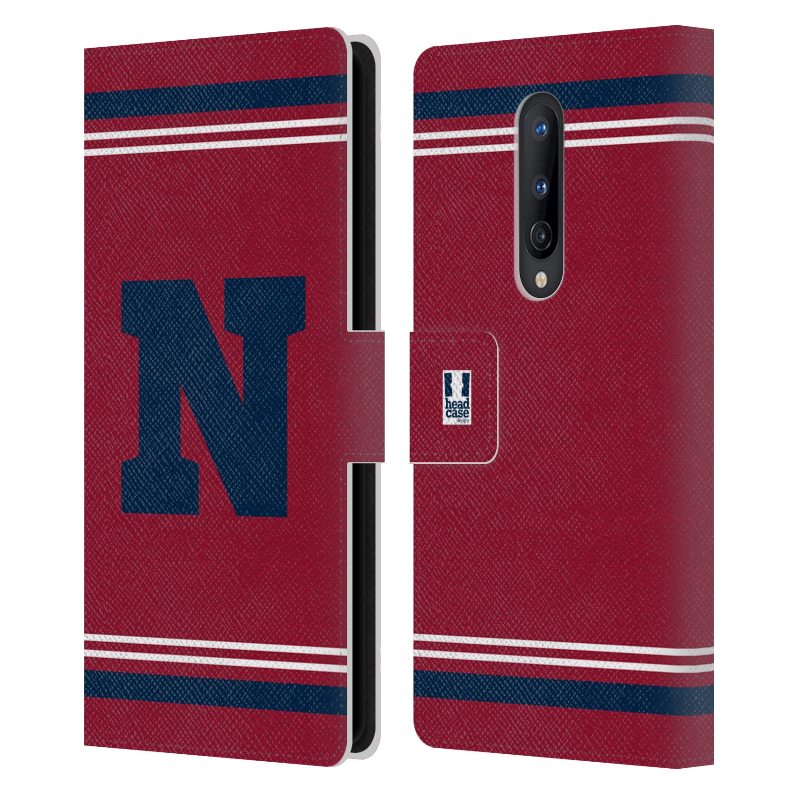 HEAD CASE DESIGNS COLLEGE VARSITY LEATHER BOOK WALLET-SCHUTZHÜLLE FÜR ONEPLUS HANDYS - Bild 7 von 20