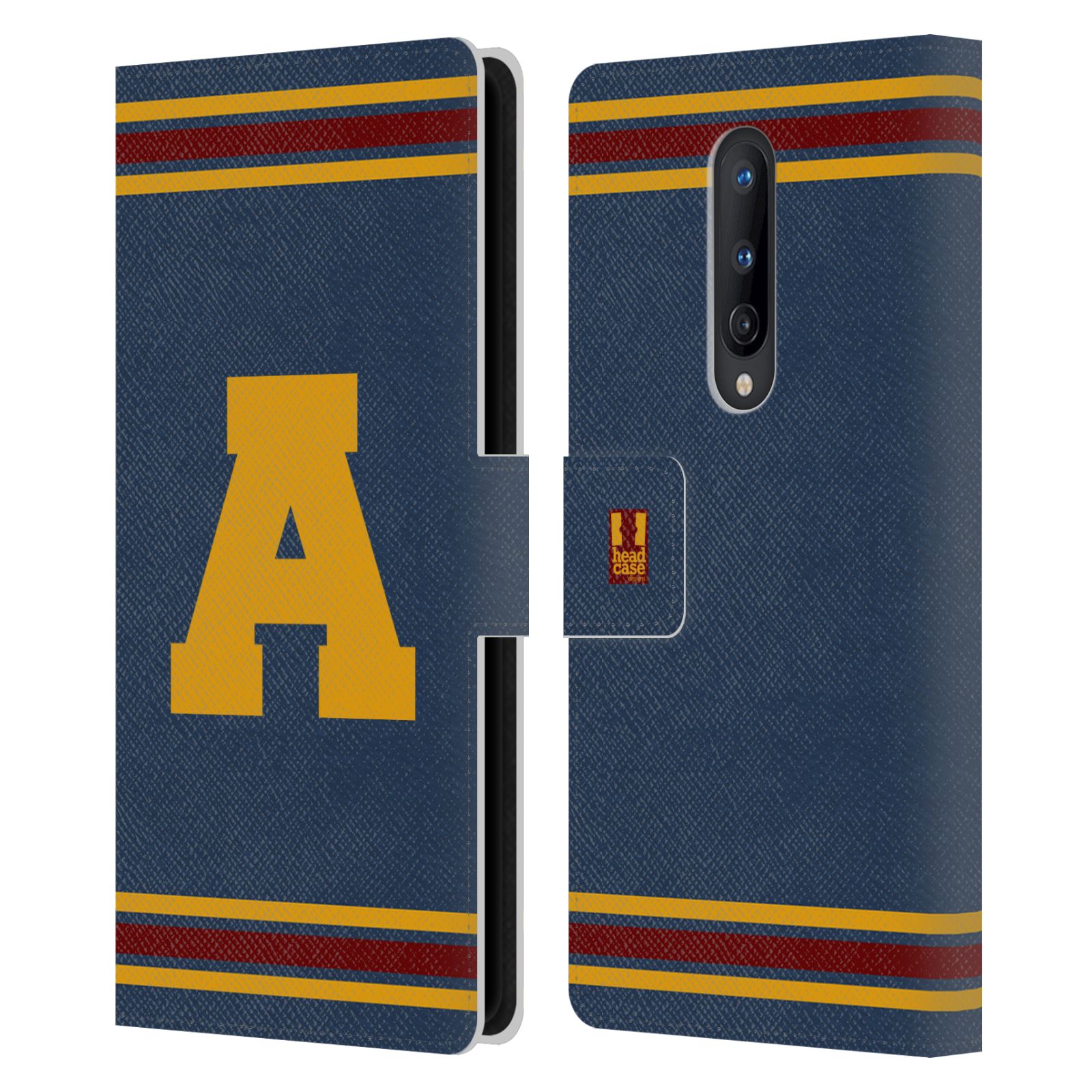 HEAD CASE DESIGNS COLLEGE VARSITY LEATHER BOOK WALLET-SCHUTZHÜLLE FÜR ONEPLUS HANDYS - Bild 8 von 20