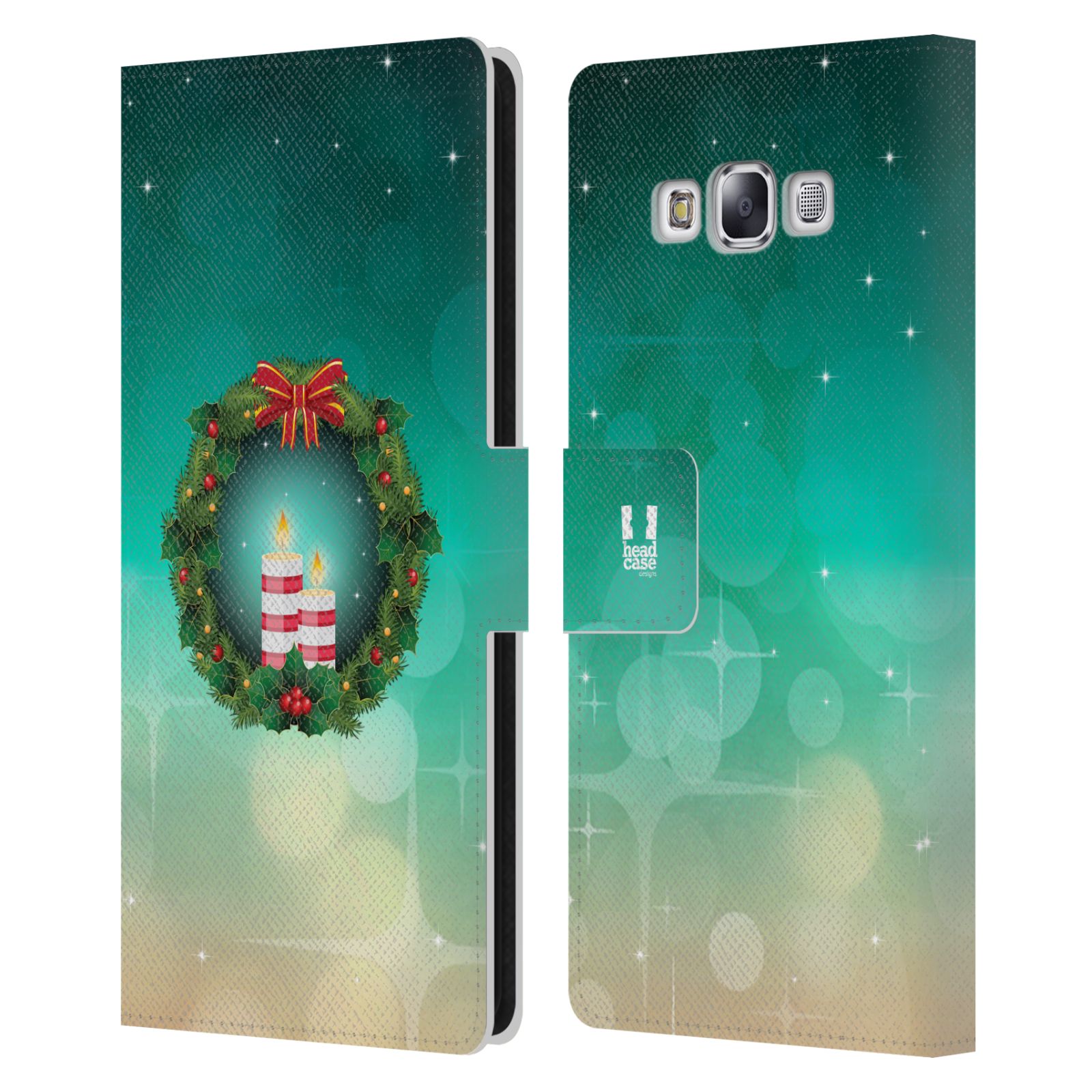 HEAD CASE DESIGNS HOLIDAY CANDLES LEATHER BOOK WALLET CASE FOR SAMSUNG PHONES 3 - Picture 10 of 10