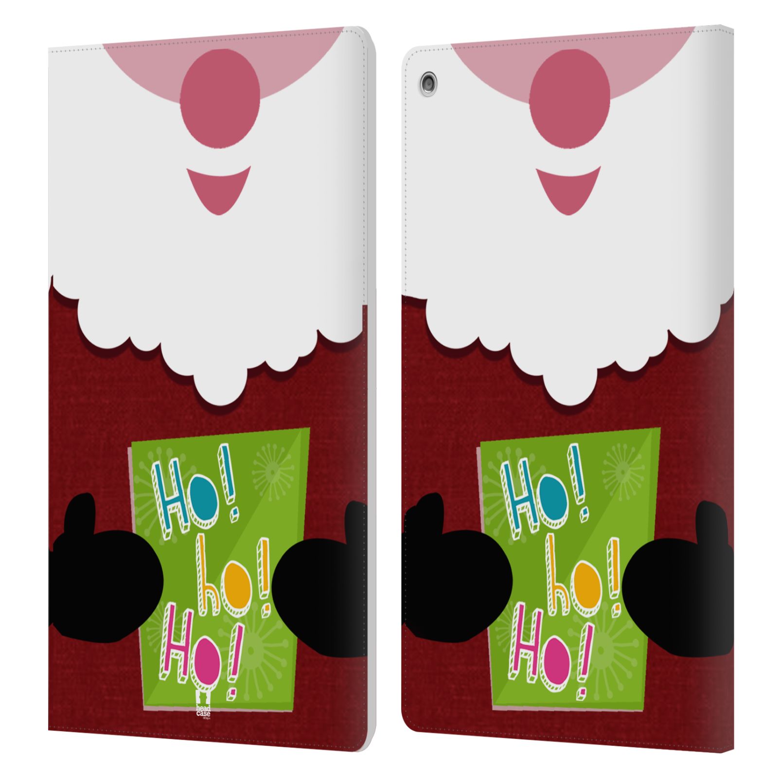 FUNDA HEAD CASE DESIGNS CON DIBUJO DE CUERO COLECCIÓN NAVIDAD PARA AMAZON FIRE - Imagen 13 de 15
