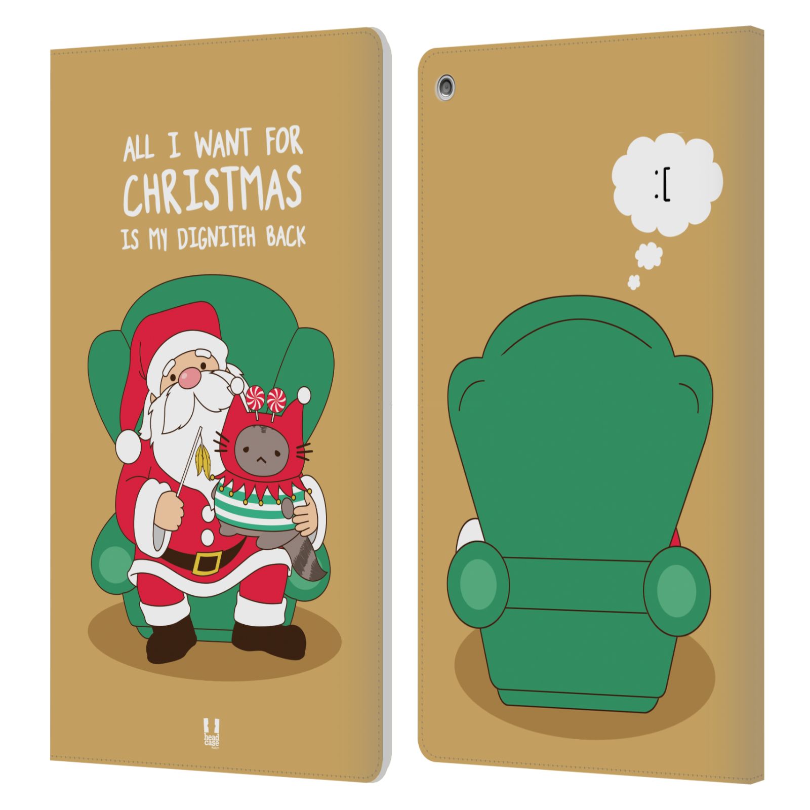 FUNDA BILLETERA HEAD CASE DESIGNS CON DIBUJO DE LIBRO DE CUERO WILBUR STAR PARA AMAZON FIRE - Imagen 8 de 13