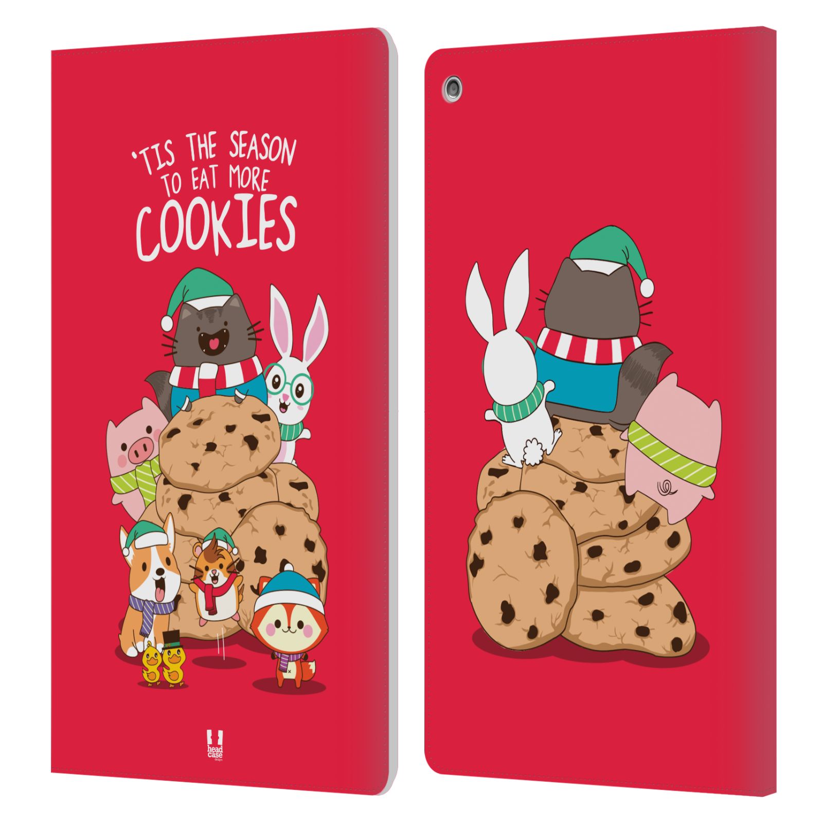 FUNDA BILLETERA HEAD CASE DESIGNS CON DIBUJO DE LIBRO DE CUERO WILBUR STAR PARA AMAZON FIRE - Imagen 9 de 13