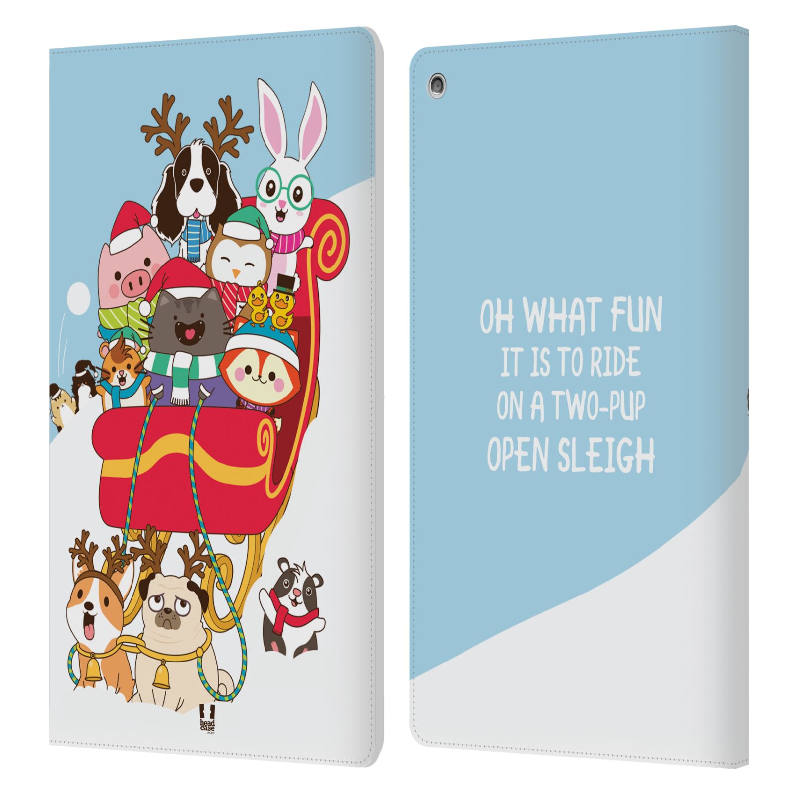 FUNDA BILLETERA HEAD CASE DESIGNS CON DIBUJO DE LIBRO DE CUERO WILBUR STAR PARA AMAZON FIRE - Imagen 13 de 13
