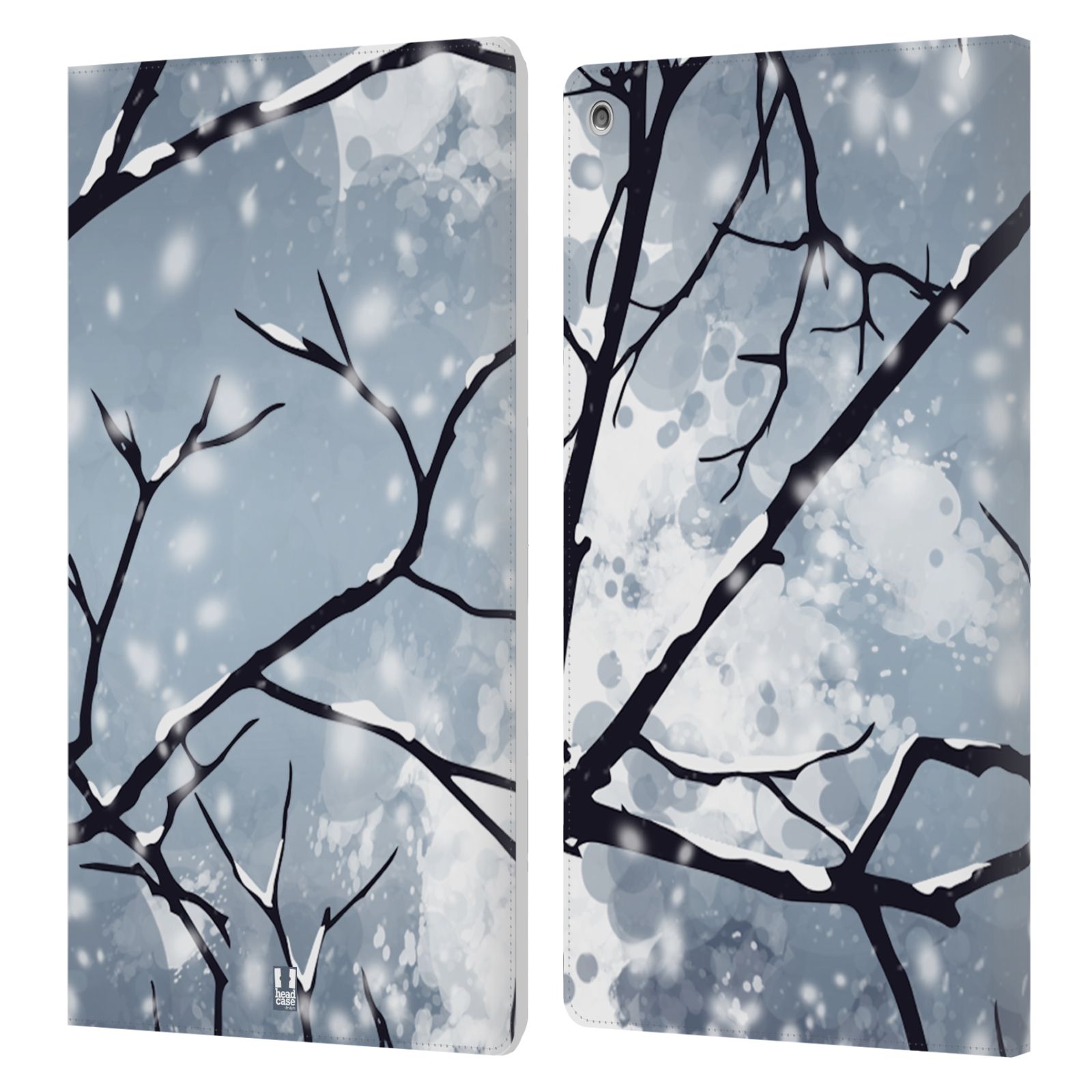 FUNDA BILLETERA HEAD CASE DESIGNS CON IMPRESIONES DE INVIERNO PARA AMAZON FIRE - Imagen 8 de 10